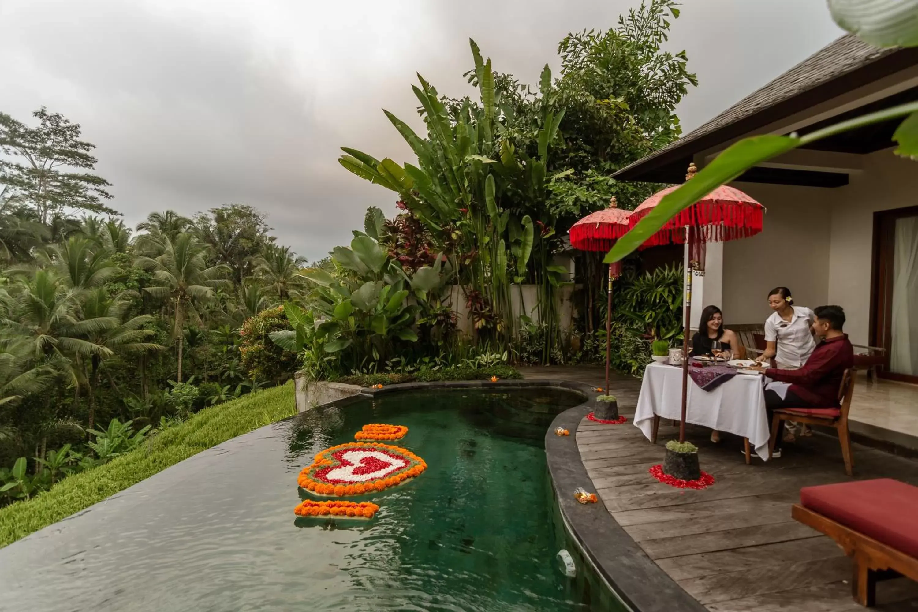 Pool view, Swimming Pool in Puri Sebali Resort