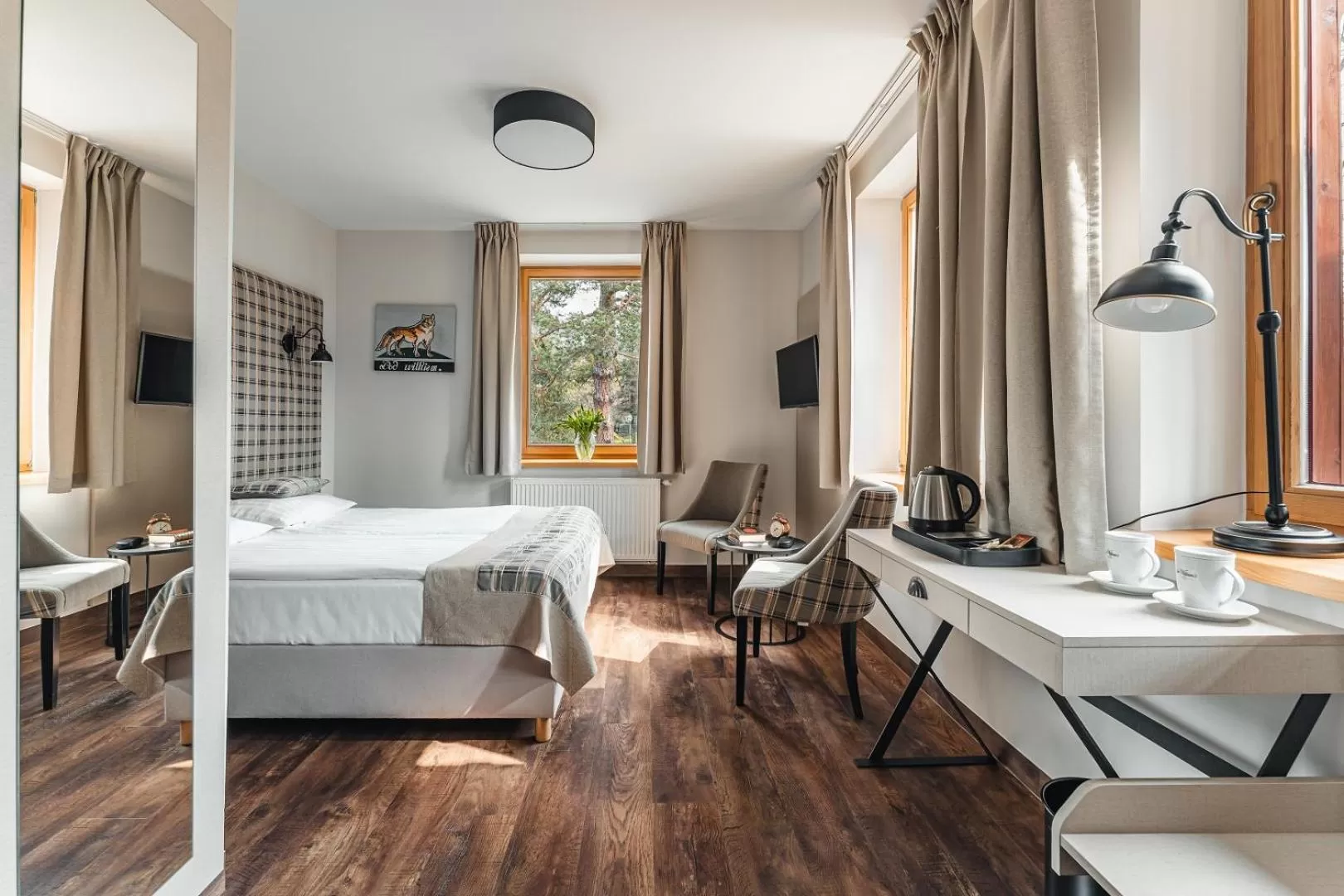 Bedroom, Bed in Hotel Batory