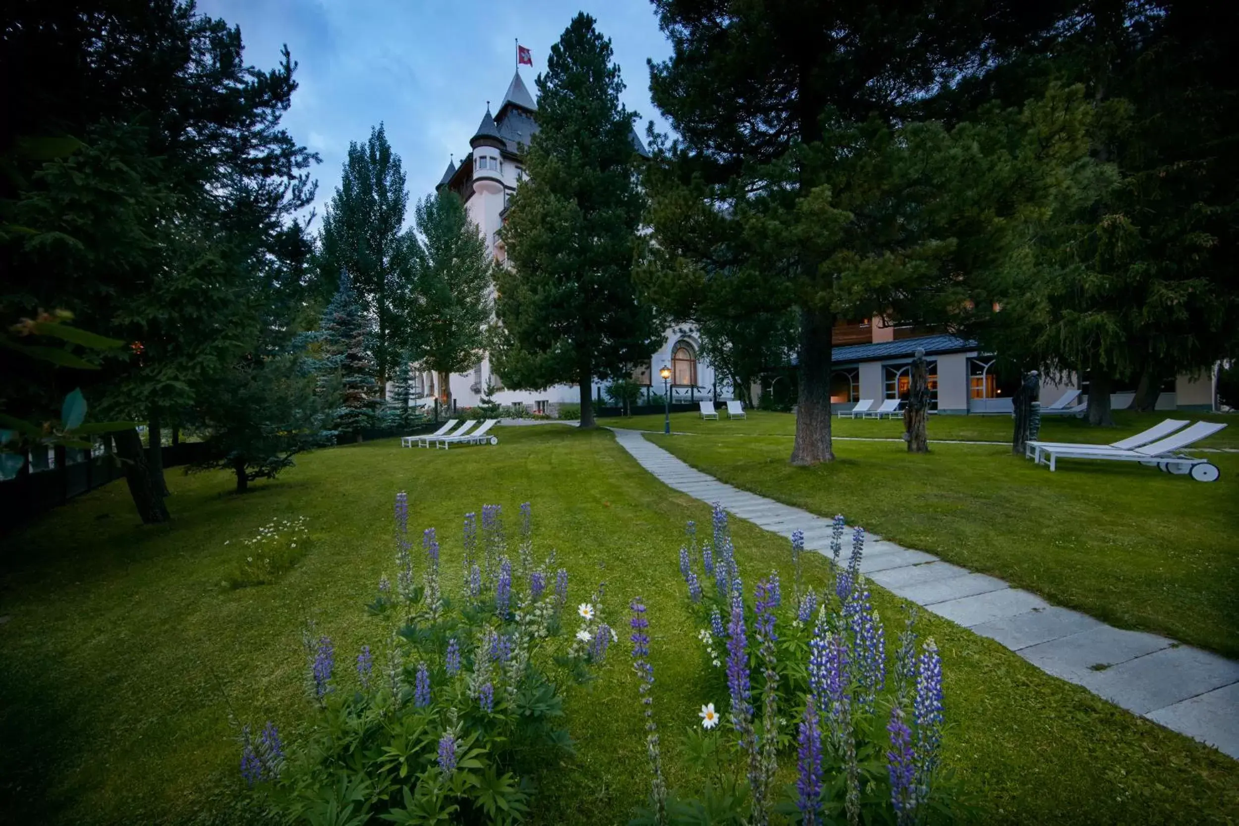 Garden in Hotel Walther - Relais & Châteaux