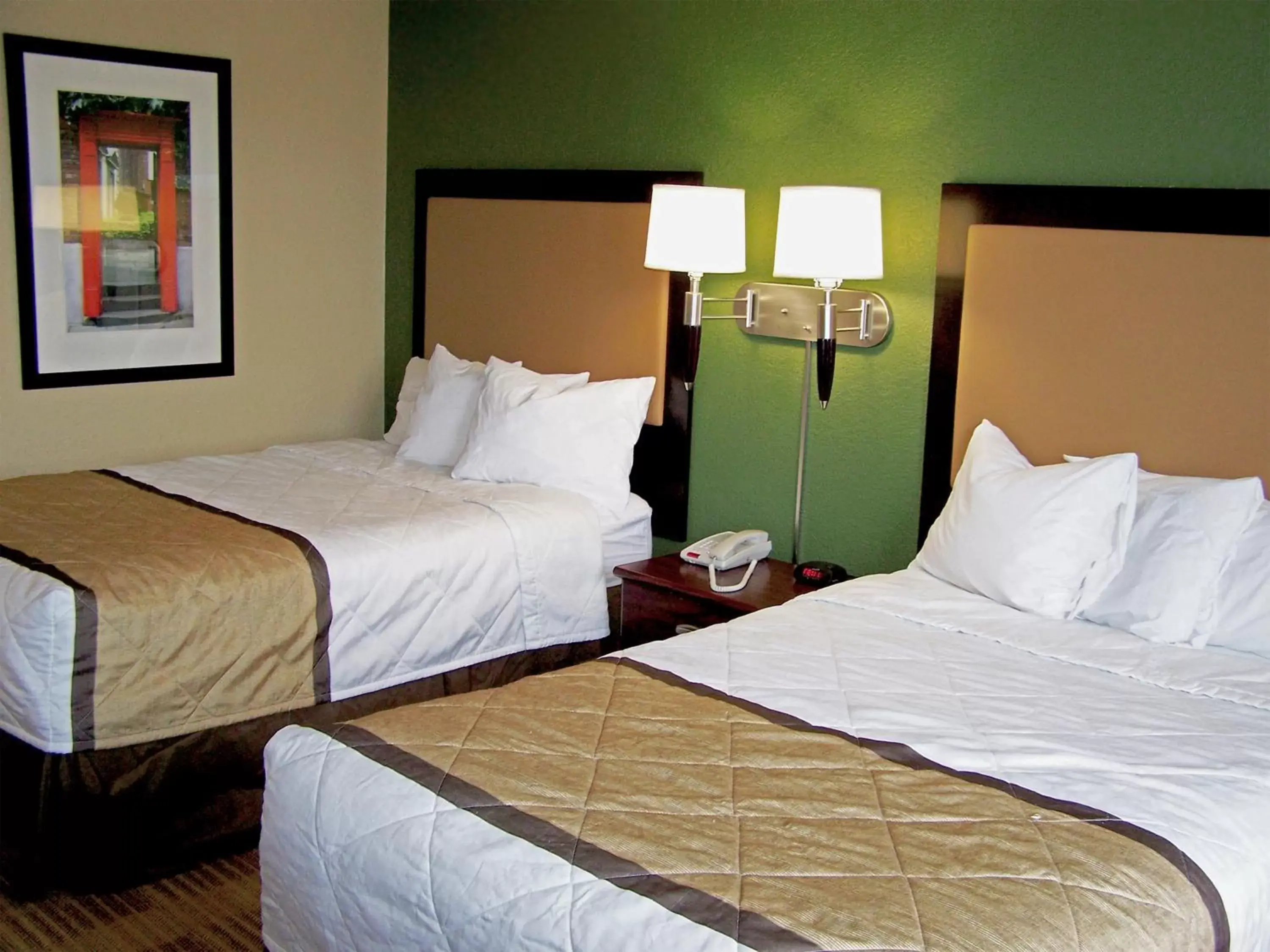 Bed in Extended Stay America Suites - Jackson - North