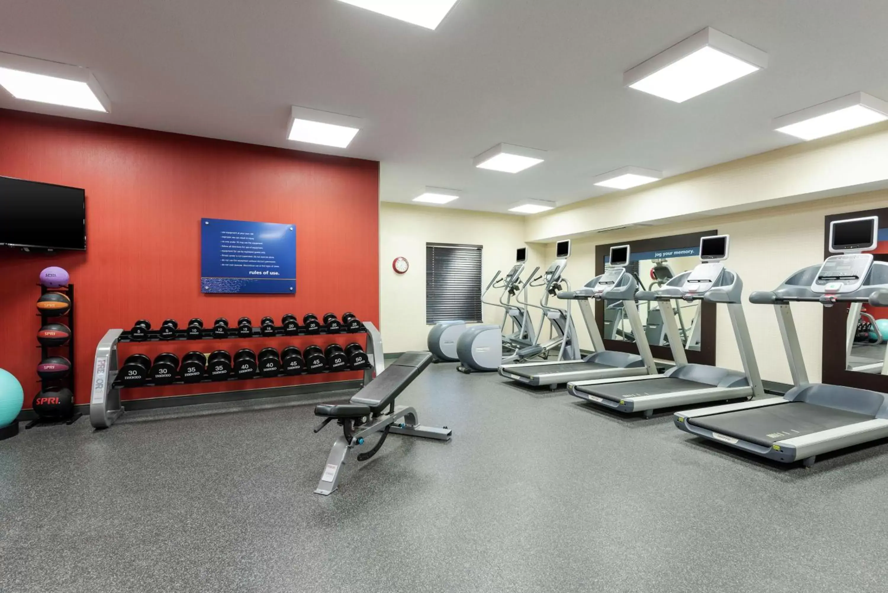 Fitness centre/facilities, Fitness Center/Facilities in Hampton Inn & Suites Marshalltown