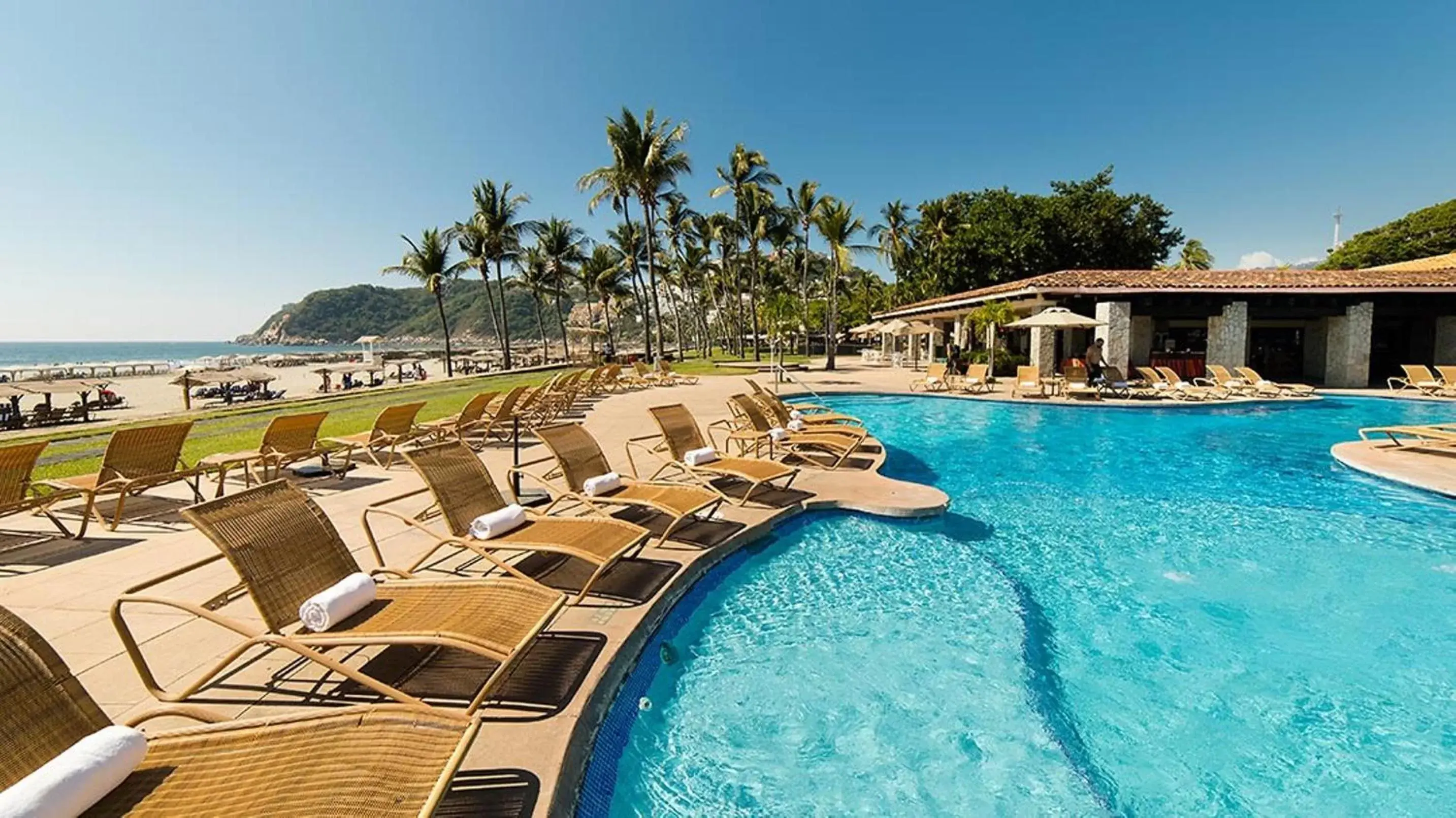 Swimming Pool in Pierre Mundo Imperial Riviera Diamante Acapulco