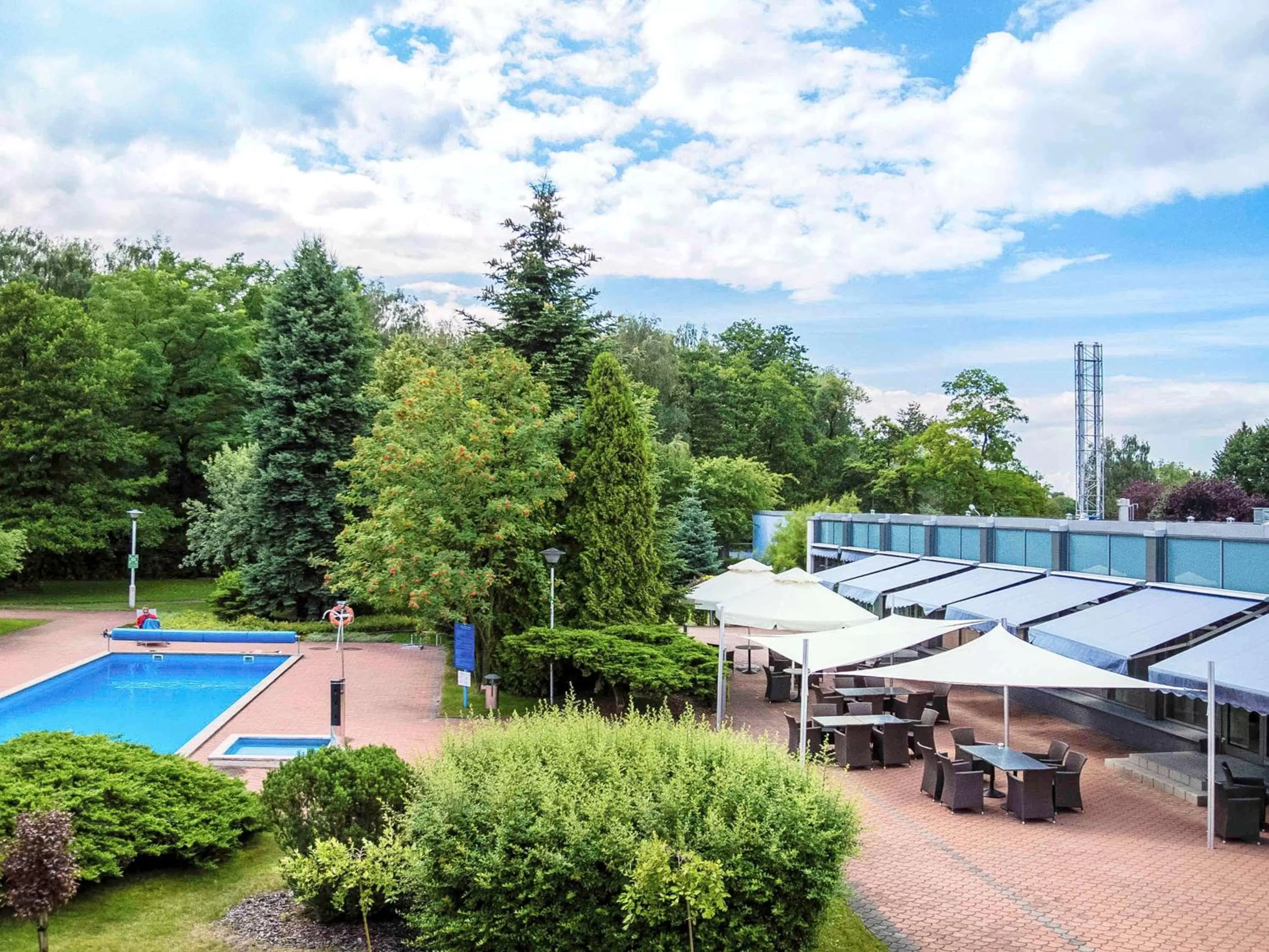 On site in Novotel Poznań Malta