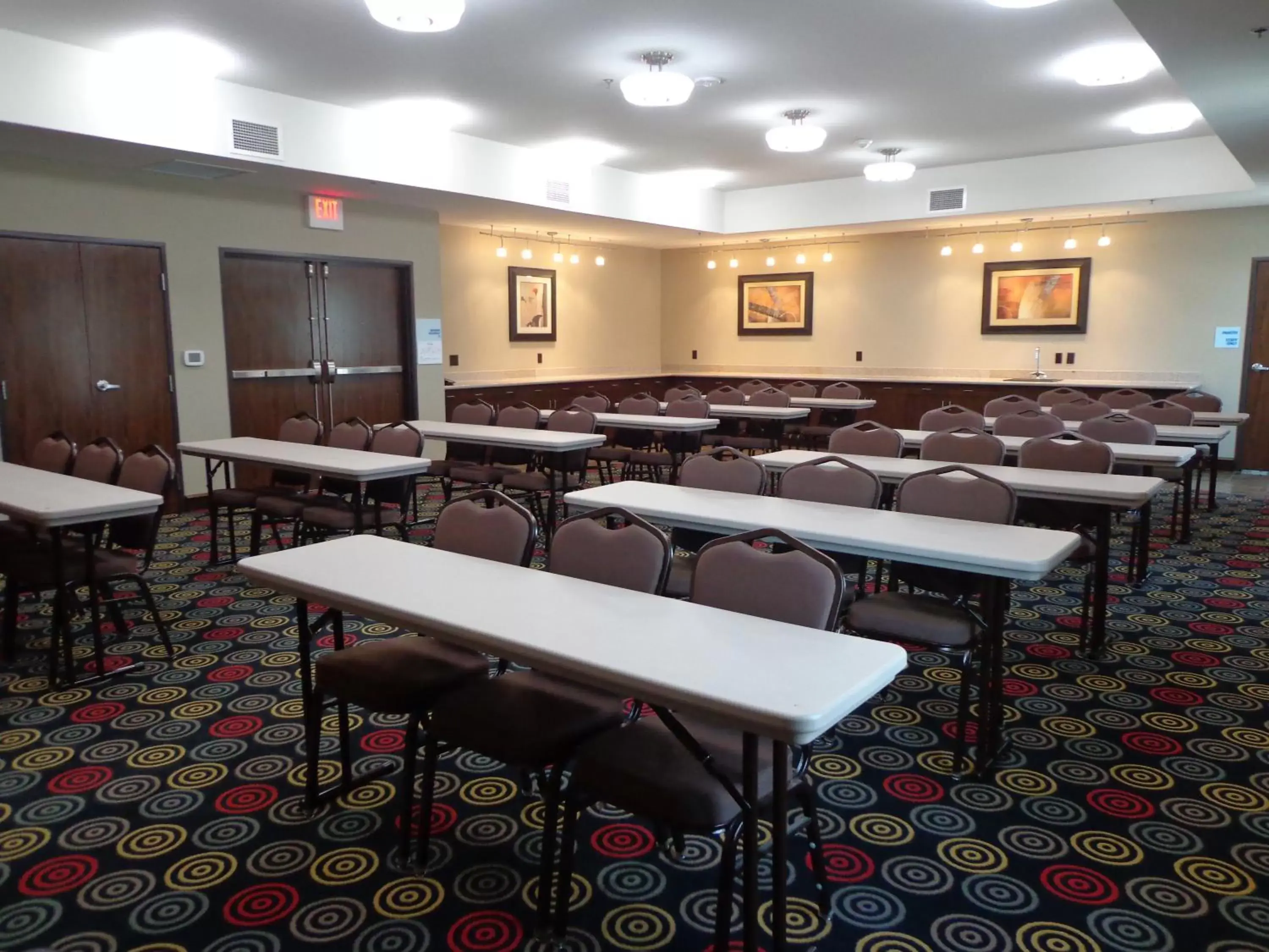 Meeting/conference room in Holiday Inn Express and Suites Lubbock South, an IHG Hotel