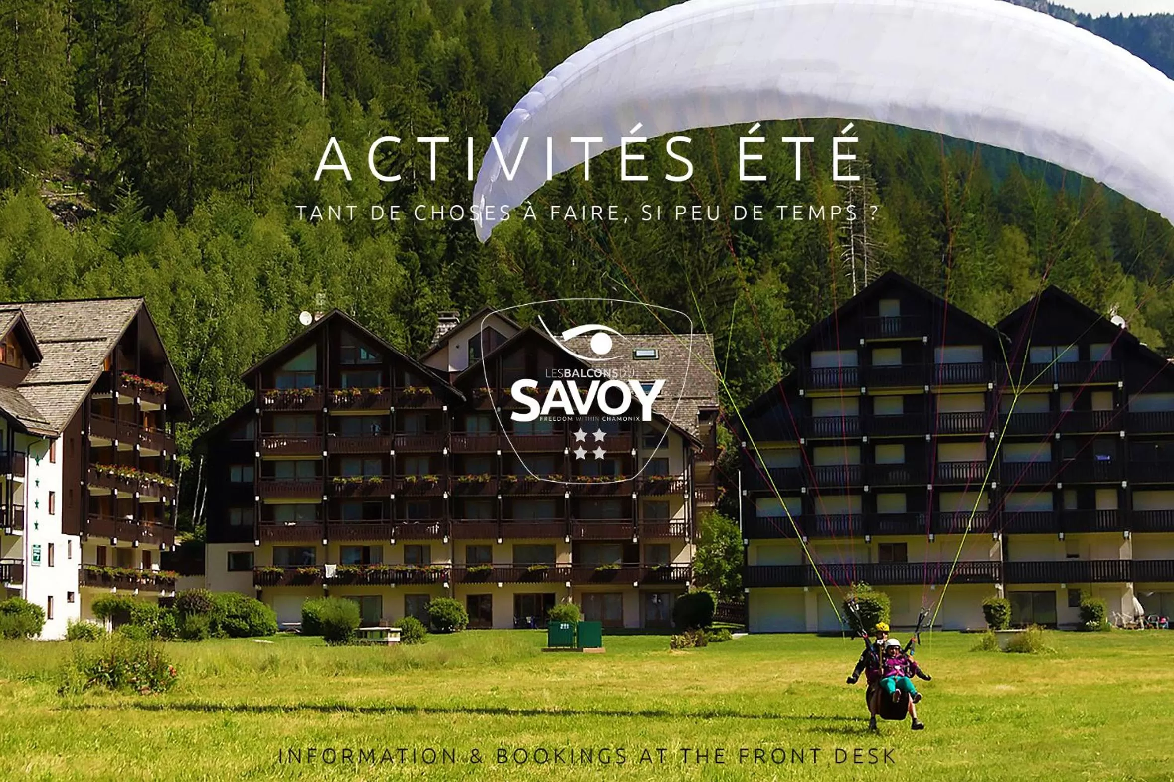 Activities in Les Balcons du Savoy