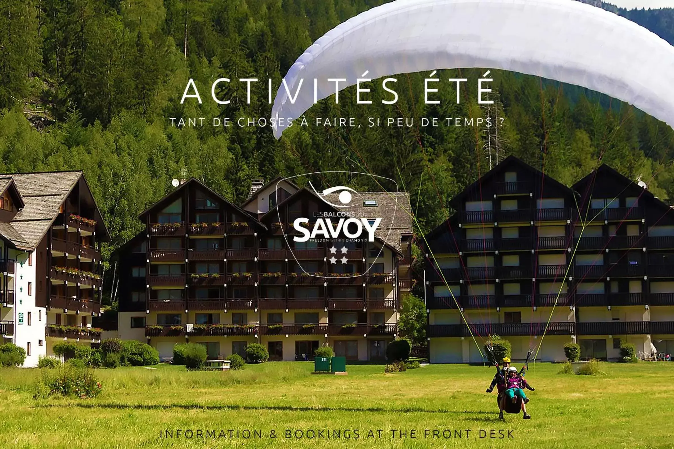 Activities in Les Balcons du Savoy