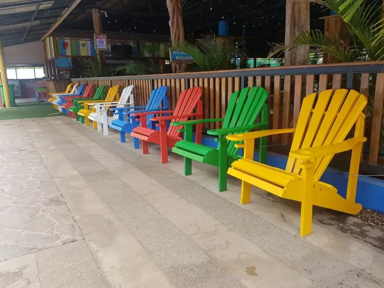 Patio in La Boya Hotel y Parque Acuático