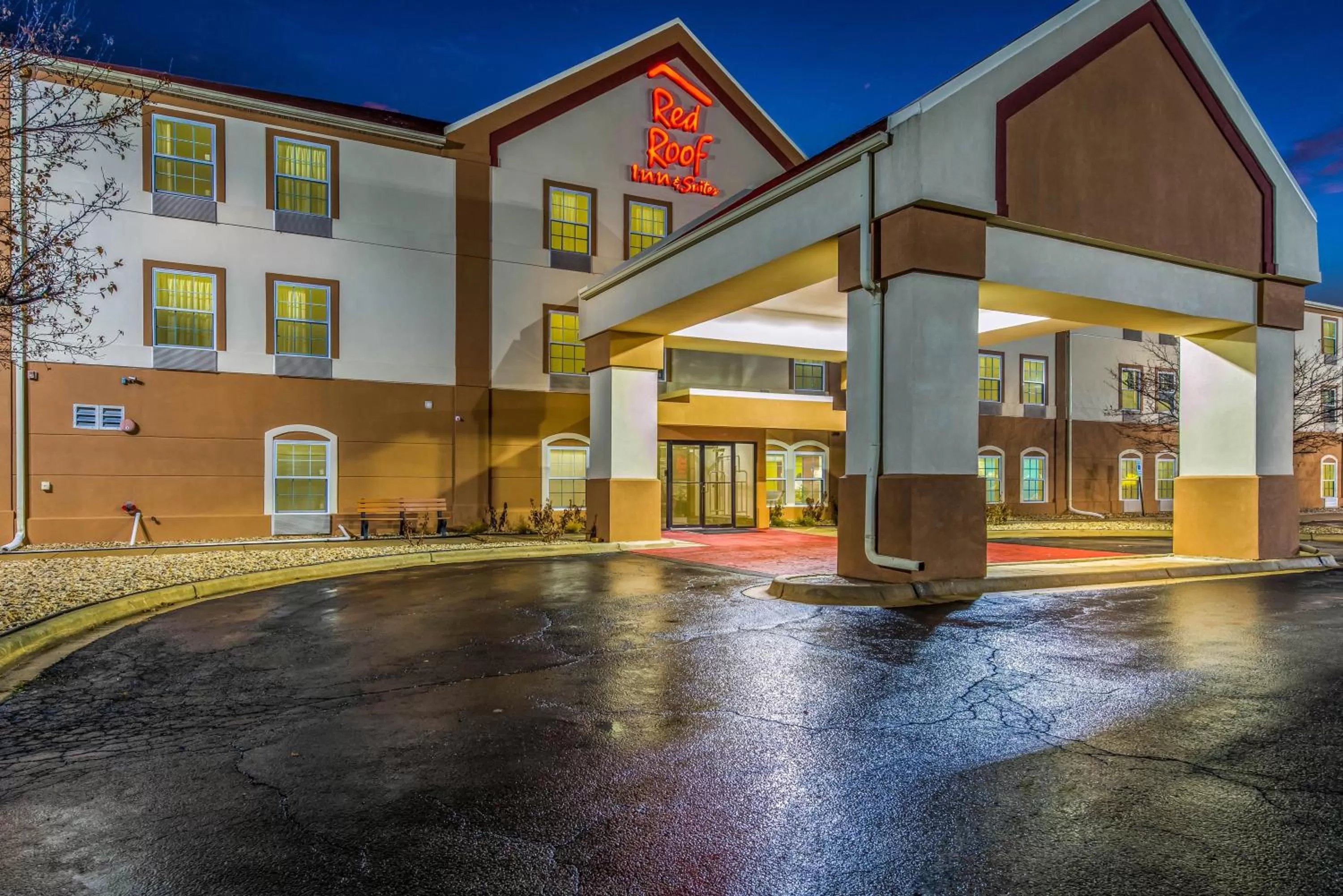 Property building in Red Roof Inn & Suites Monee