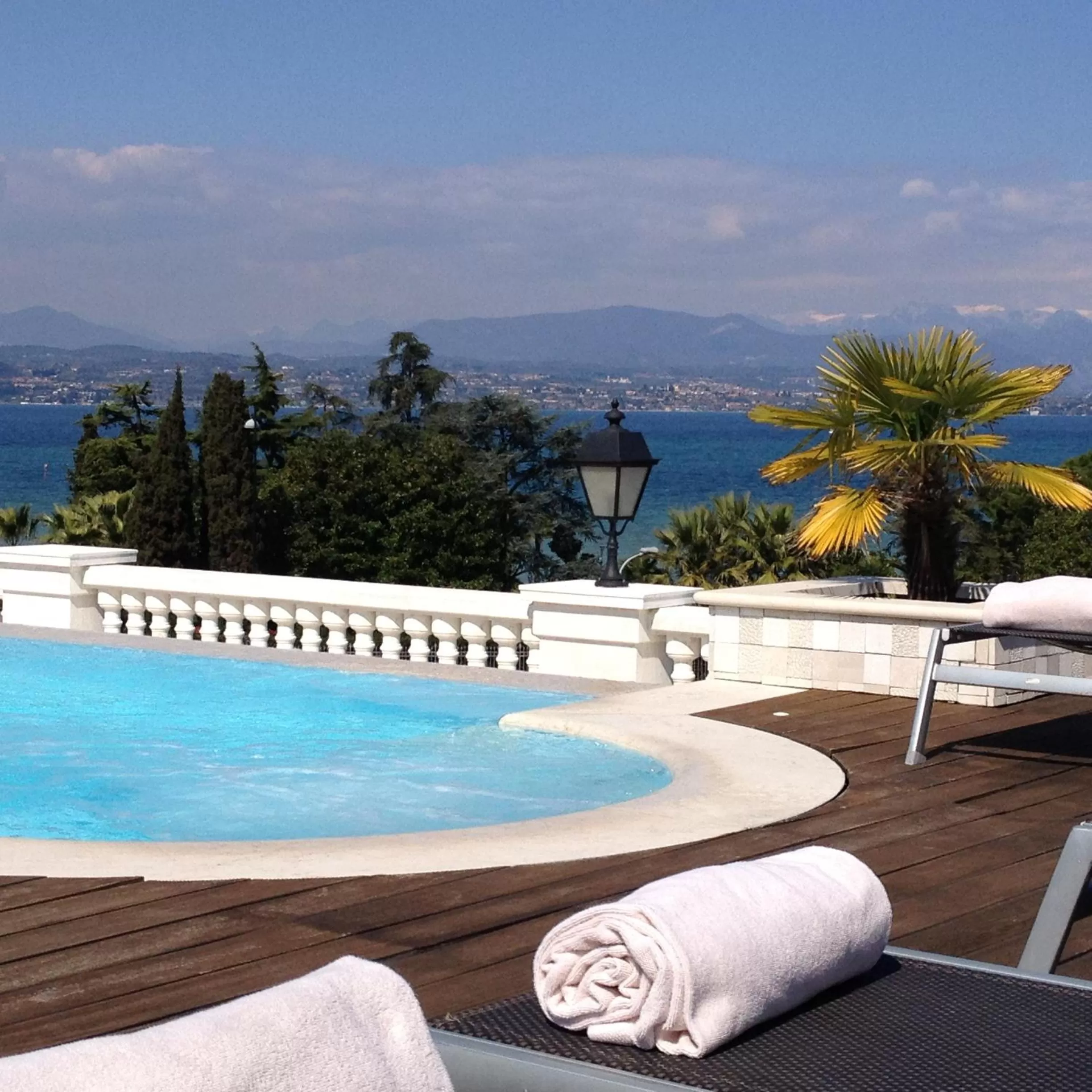 Swimming pool in Palace Hotel Desenzano