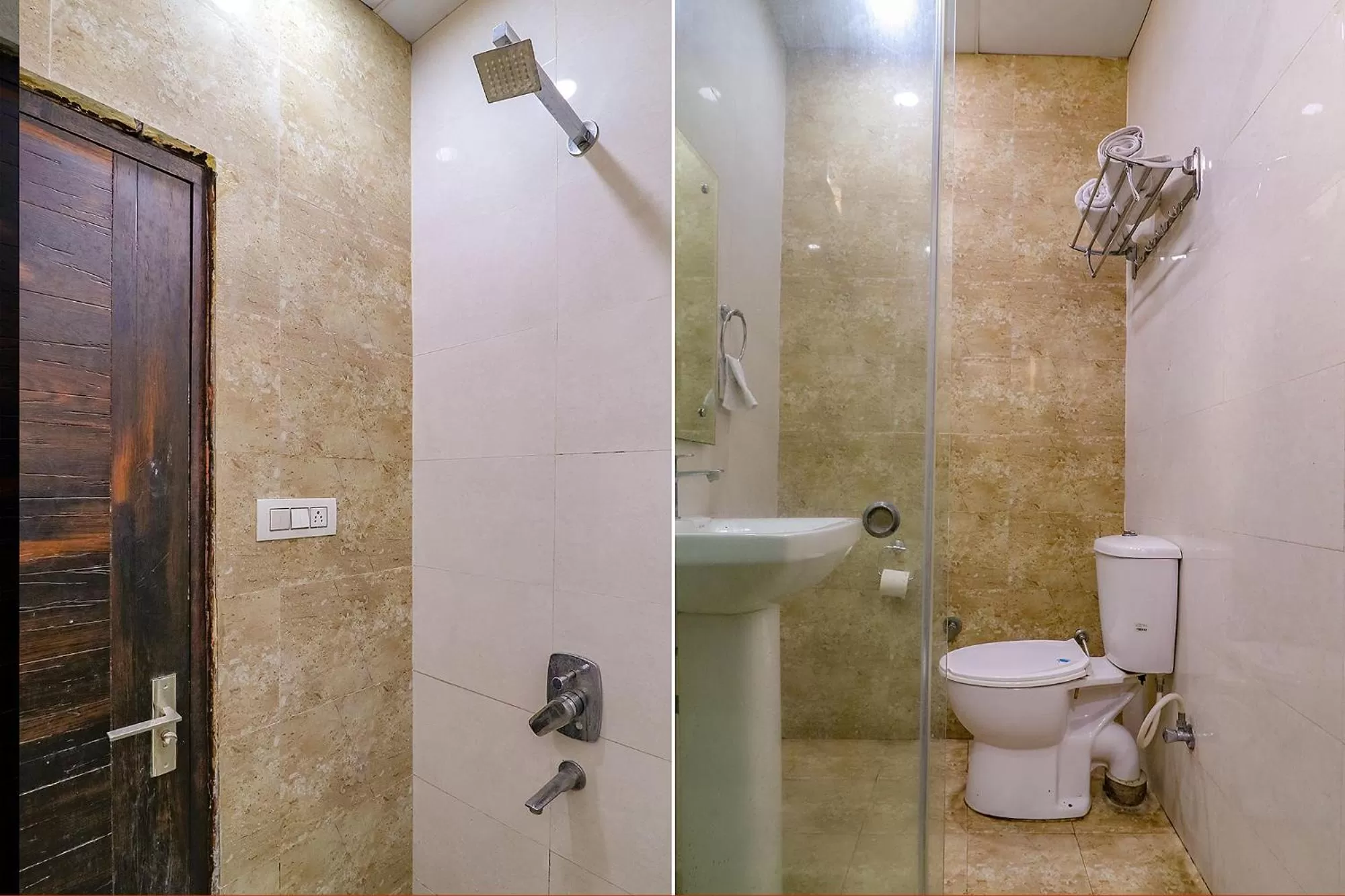 Bathroom in FabHotel Heaven Agya Ludhiana