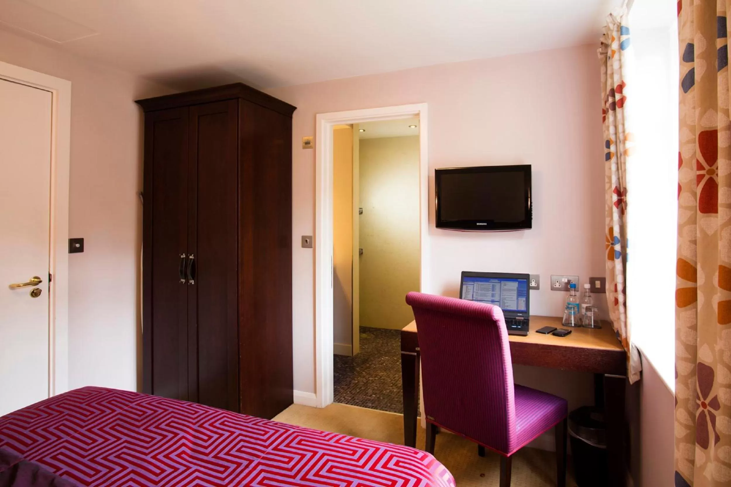 Bedroom, TV/Entertainment Center in Fanhams Hall, Exclusive Collection