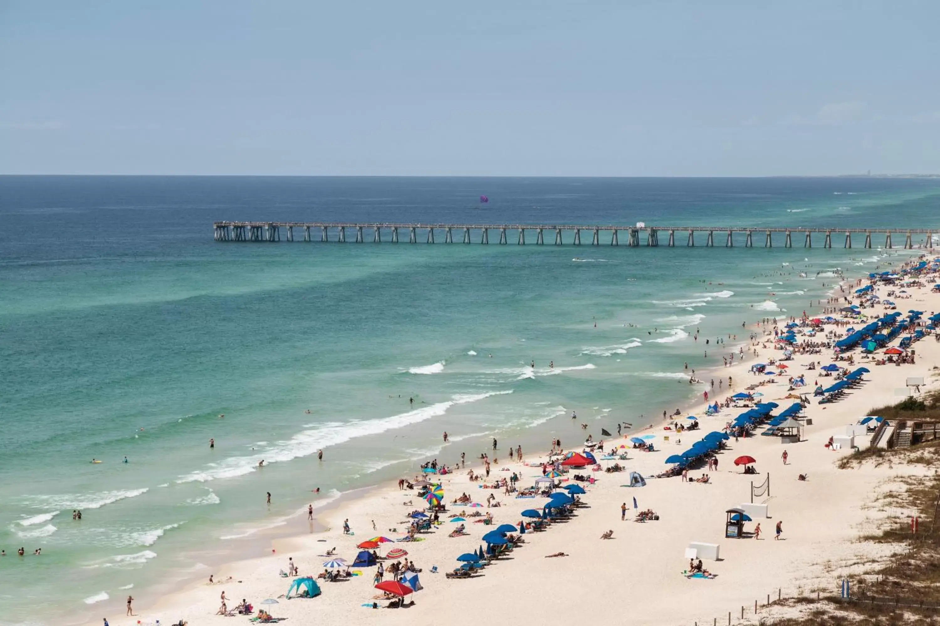 Balcony/Terrace, Beach in Radisson Hotel Panama City Beach - Oceanfront