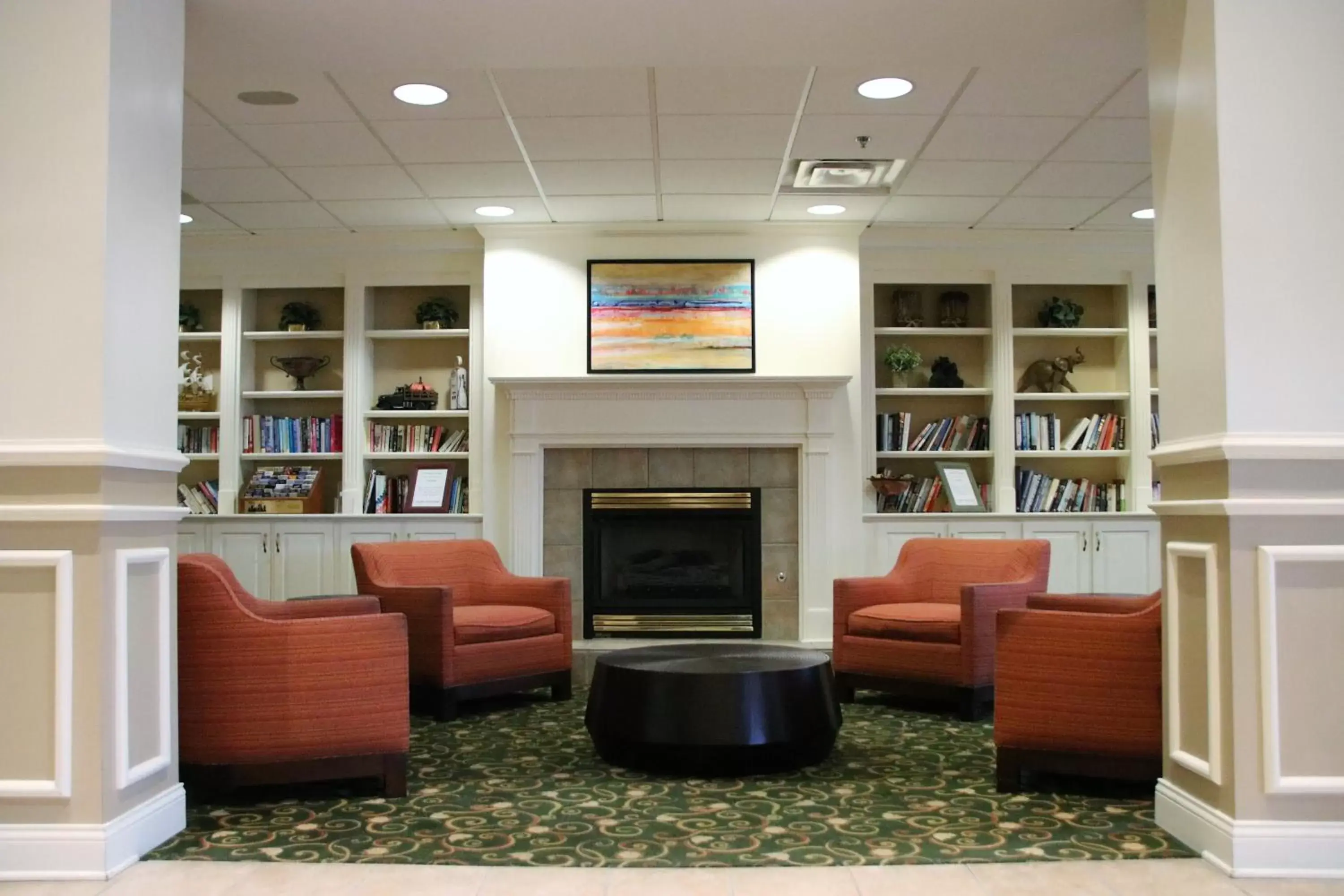 Library in Hawthorn Suites by Wyndham Louisville East