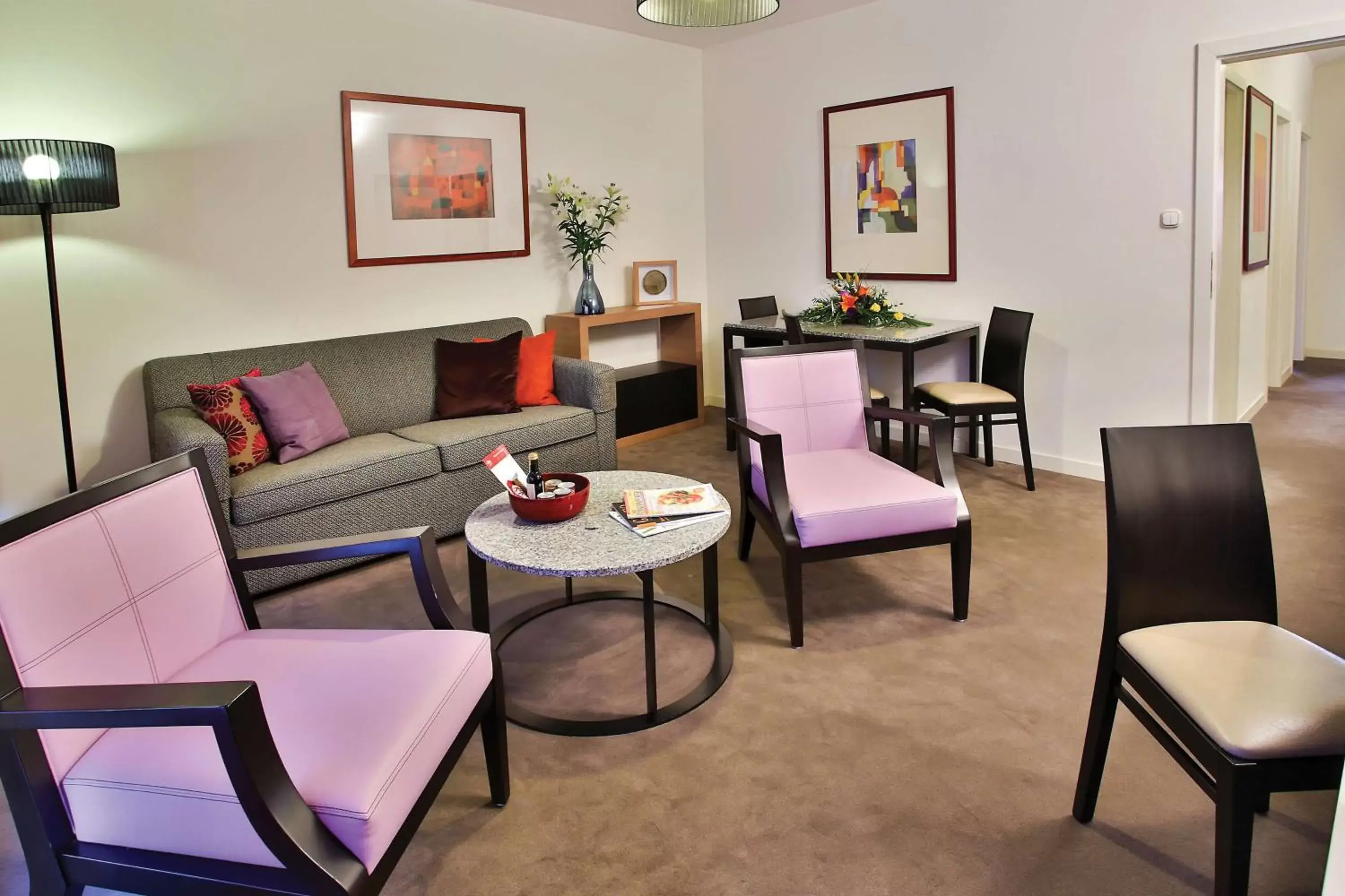 Living room, Seating Area in Adina Apartment Hotel Budapest