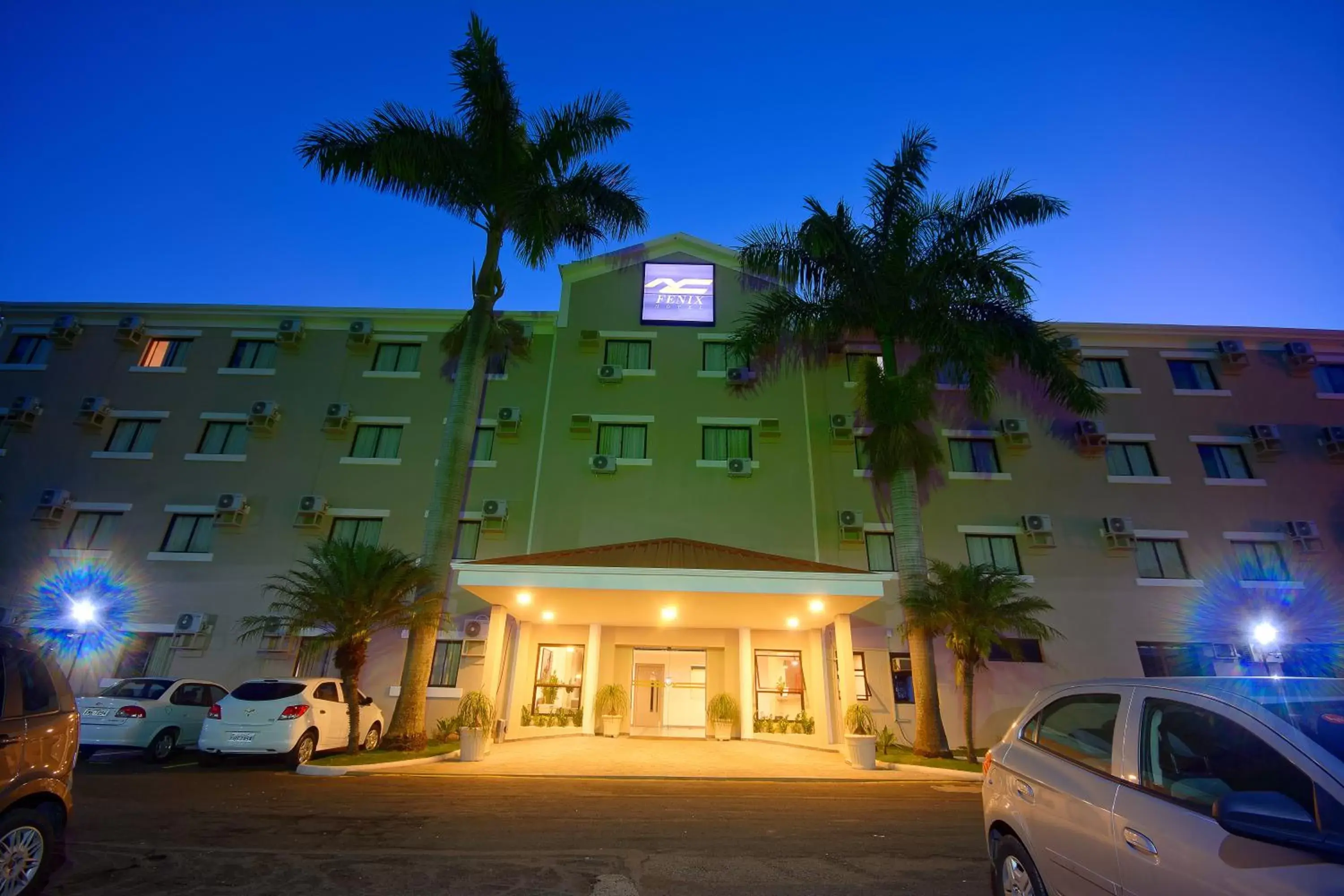 Property building in Fênix Hotel Limeira Property building in Fênix Hotel Limeira
