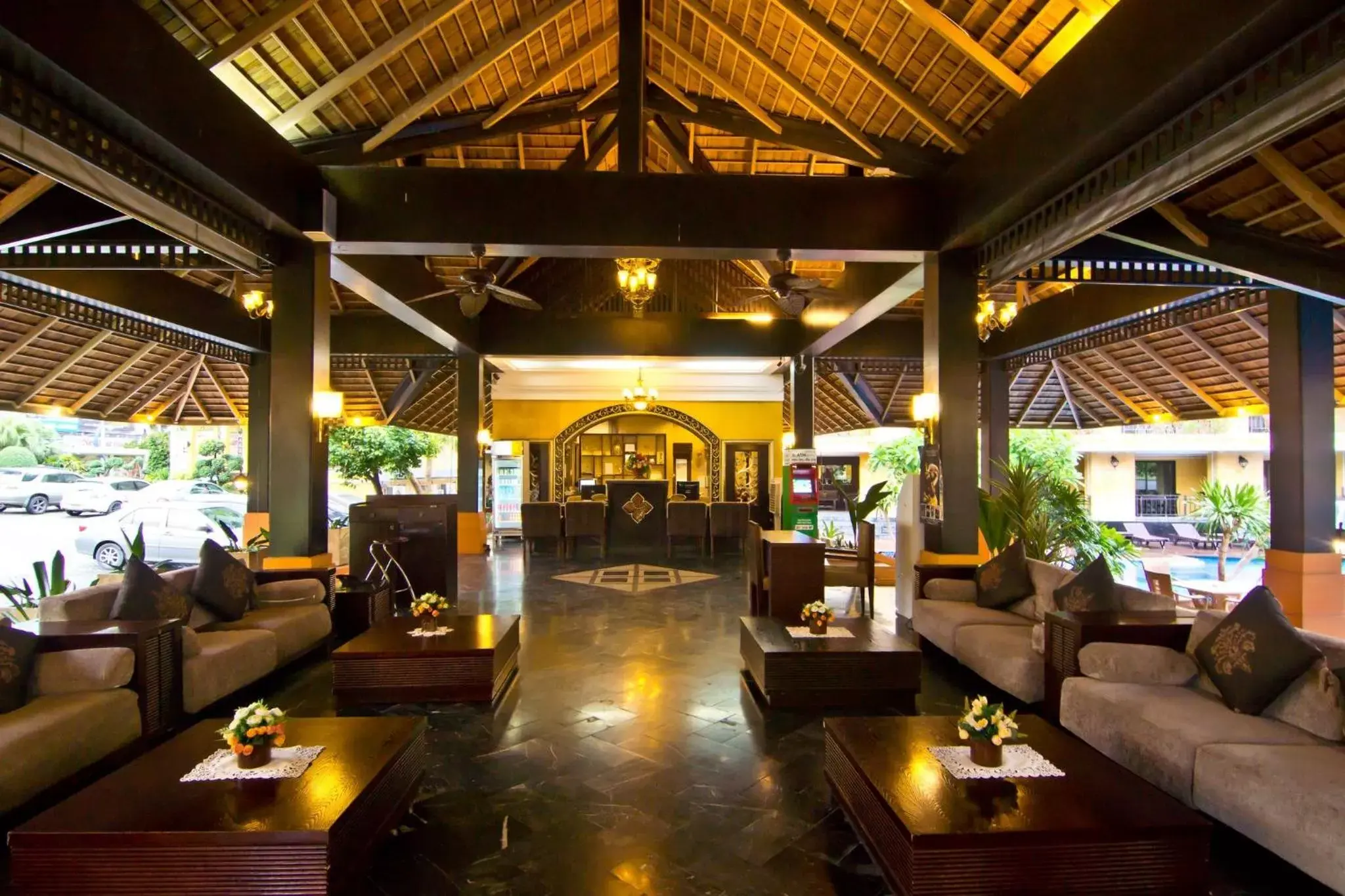 Lobby or reception in LK Mantra Pura Resort