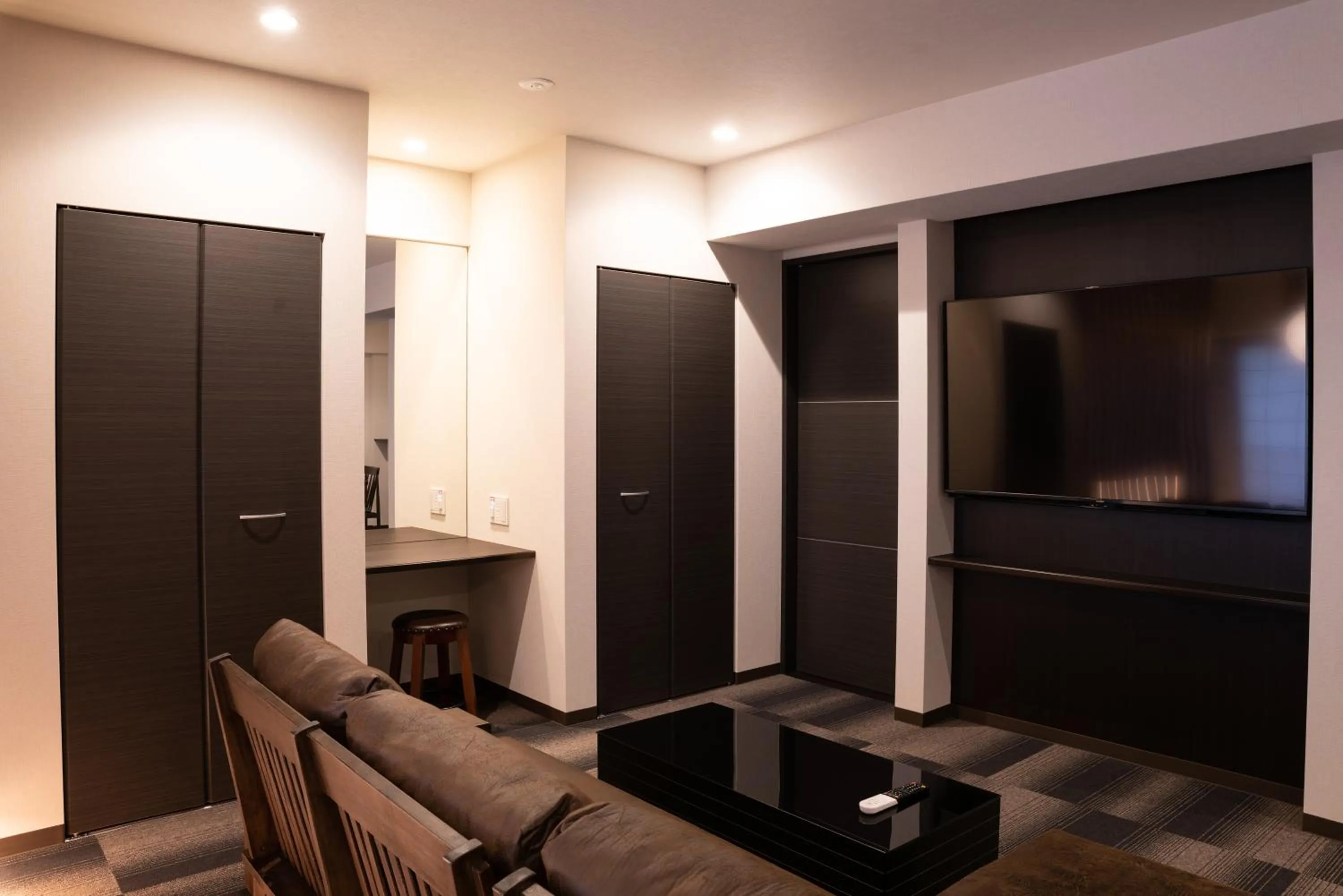 Living room in Zen Kyoto Apartment Hotel