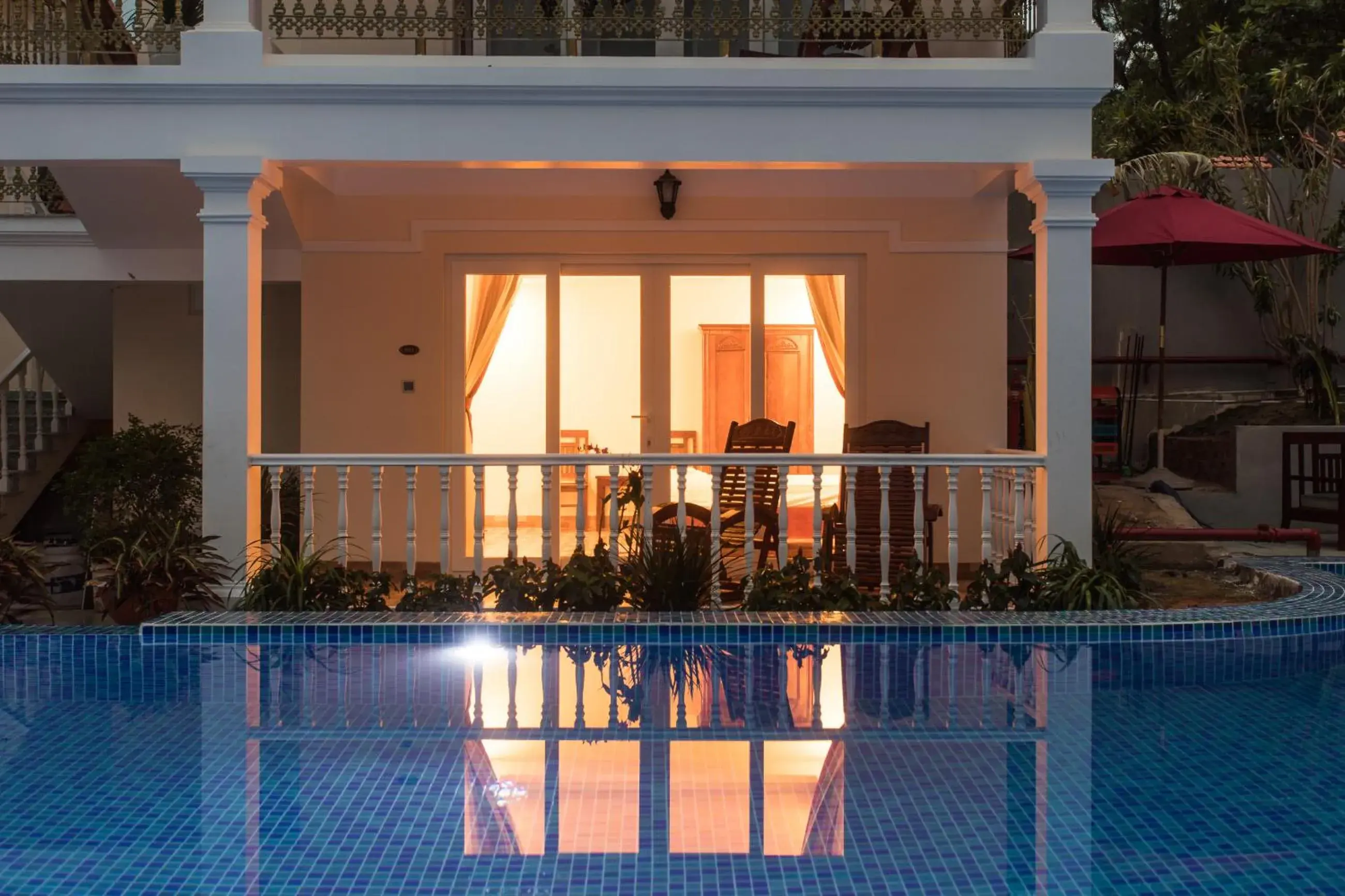 Pool view, Swimming Pool in Phuong Binh House