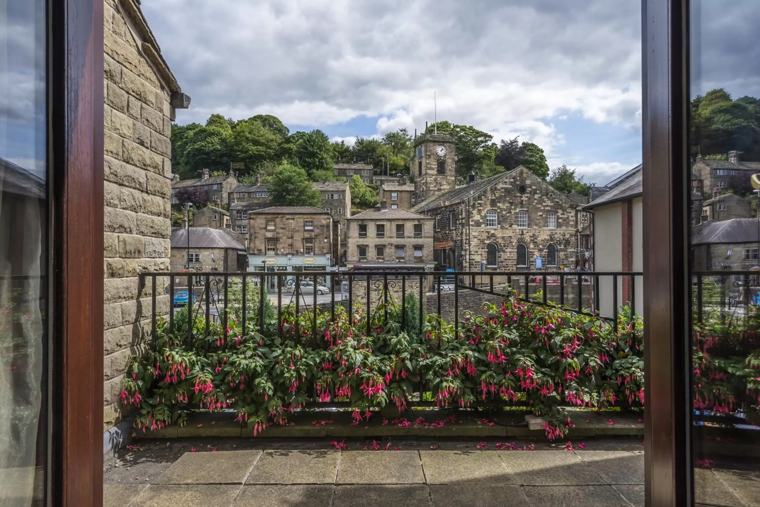 View (from property/room) in The Old Bridge Inn, Holmfirth, West Yorkshire