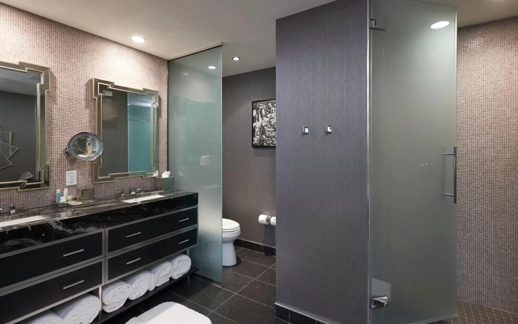 Photo of the whole room, Bathroom in Loews Minneapolis Hotel