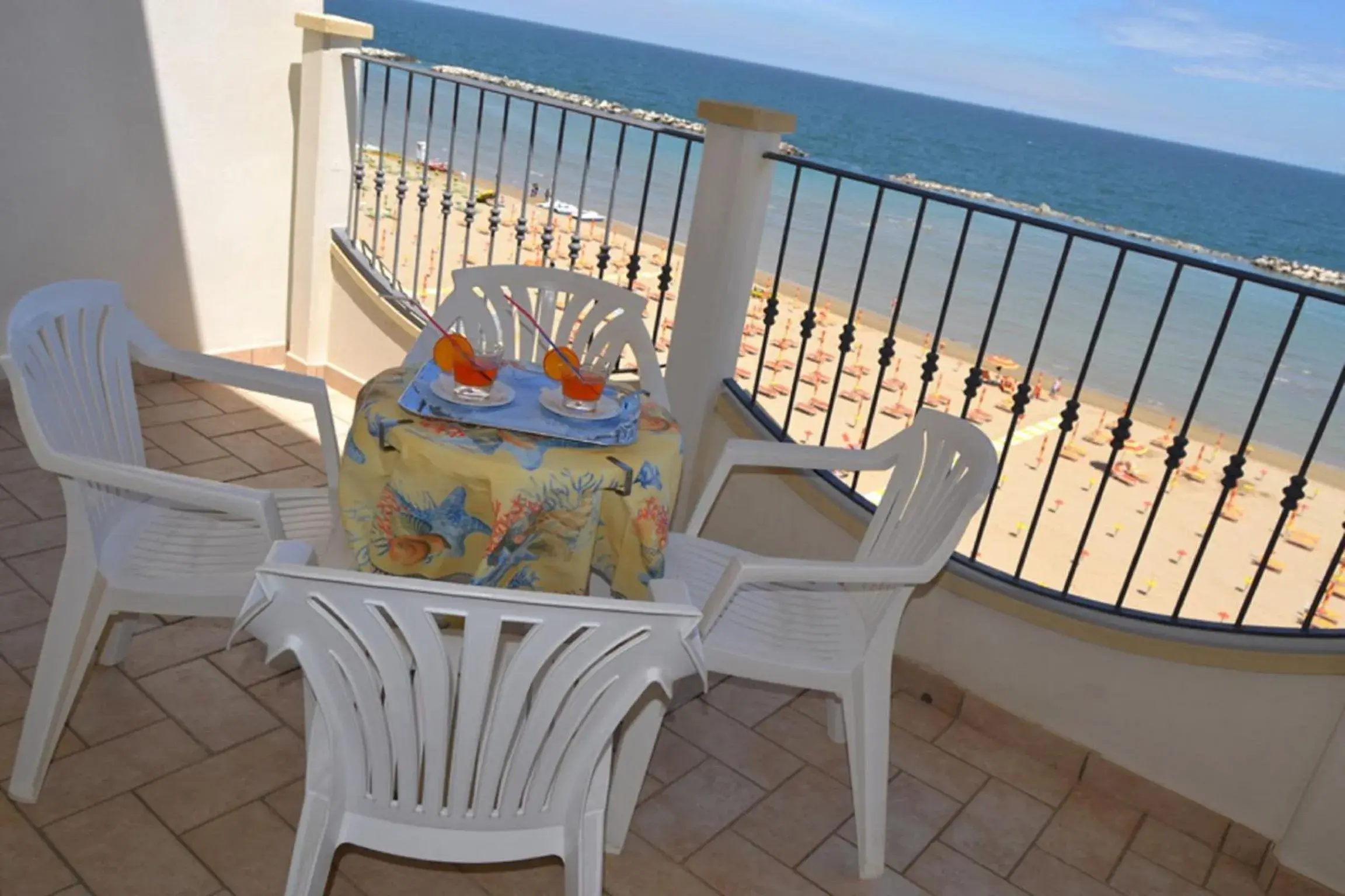 Balcony/Terrace in Hotel Zeus