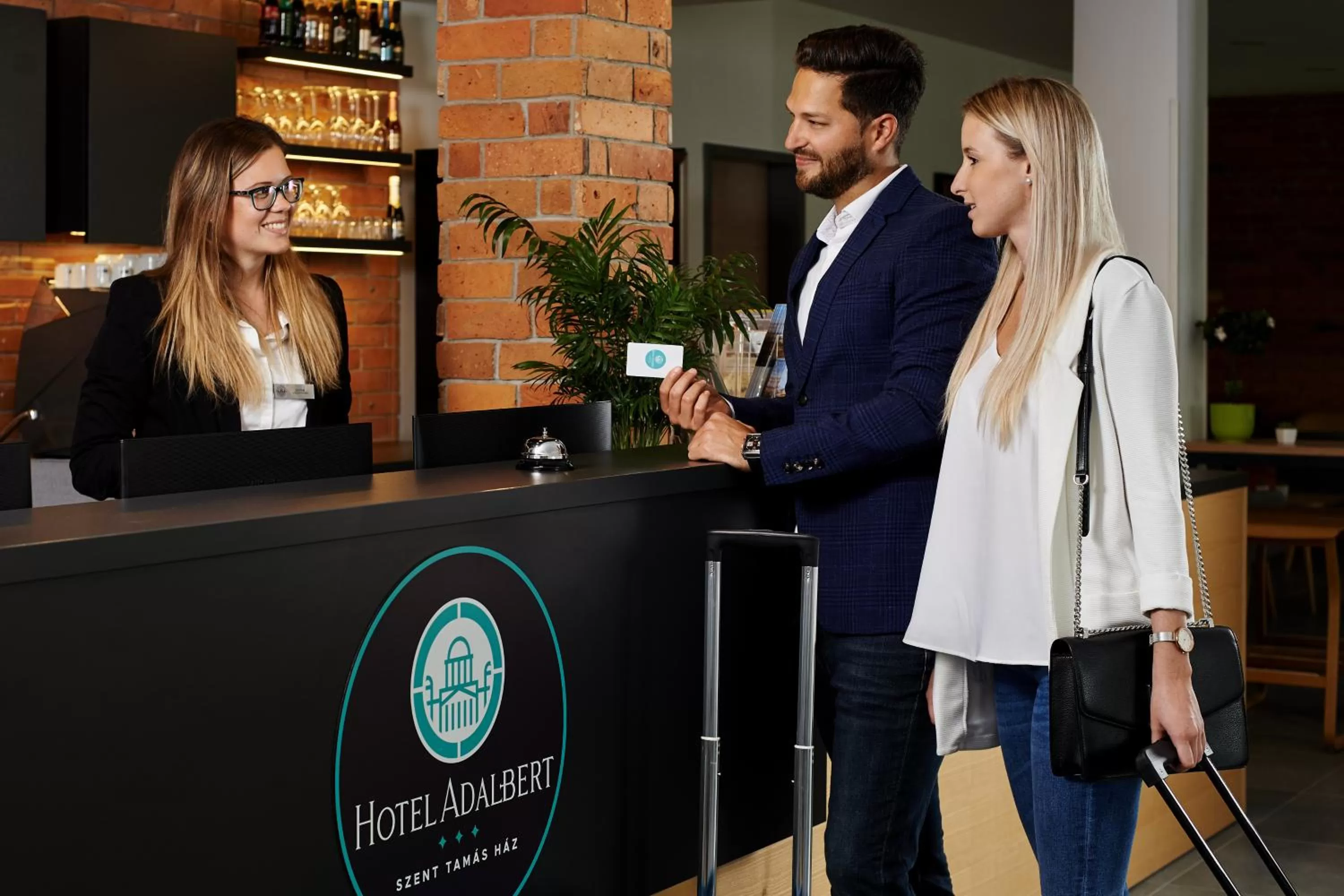 Staff in Hotel Adalbert Szent Tamás ház