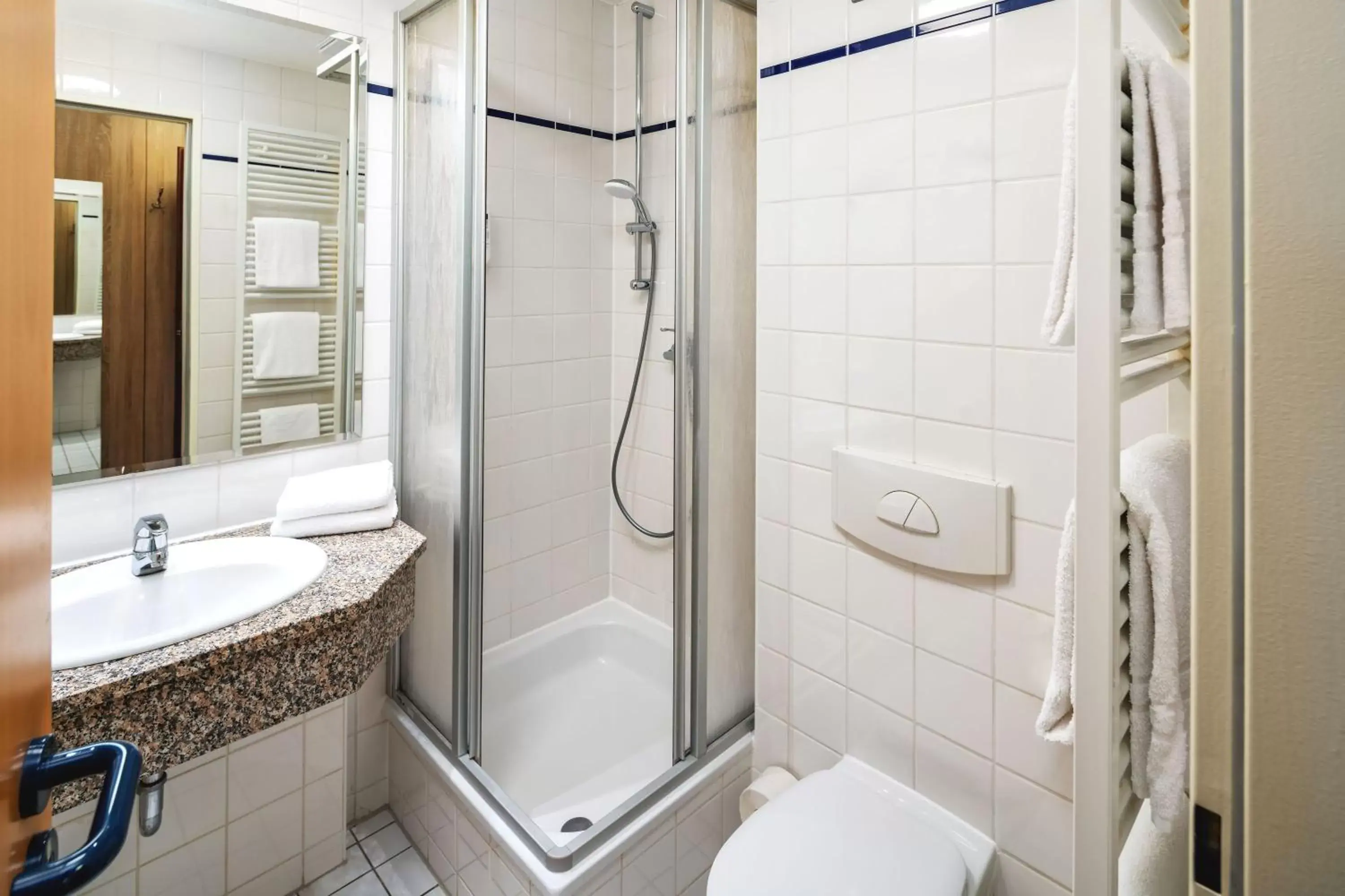 Shower, Bathroom in AHORN Panorama Hotel Oberhof