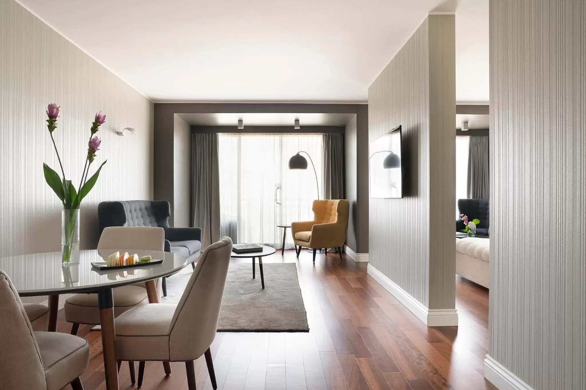 Living room, Dining Area in The Nicolaus Hotel