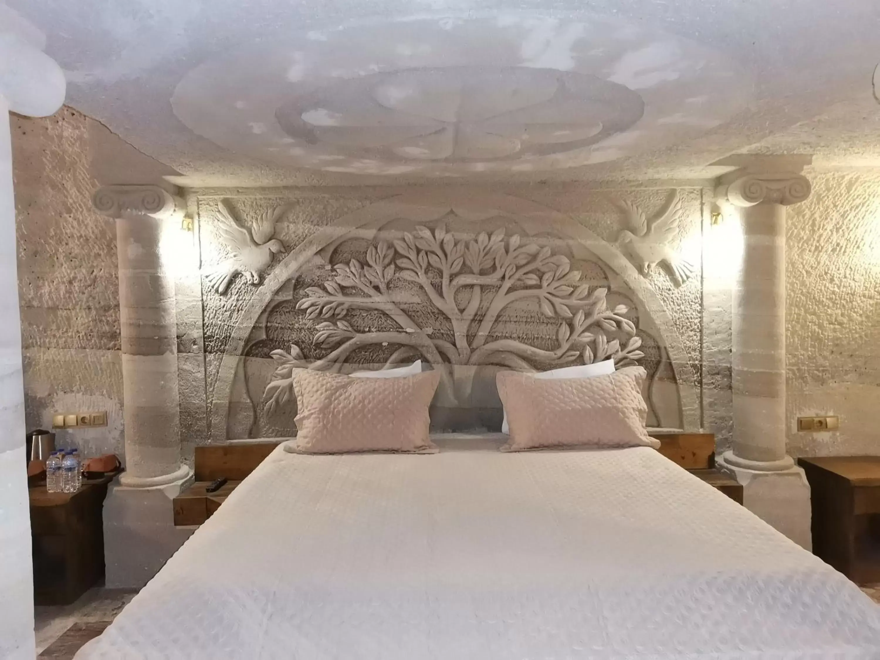 Bed in Lucky Cave Hotel Cappadocia Bed in Lucky Cave Hotel Cappadocia