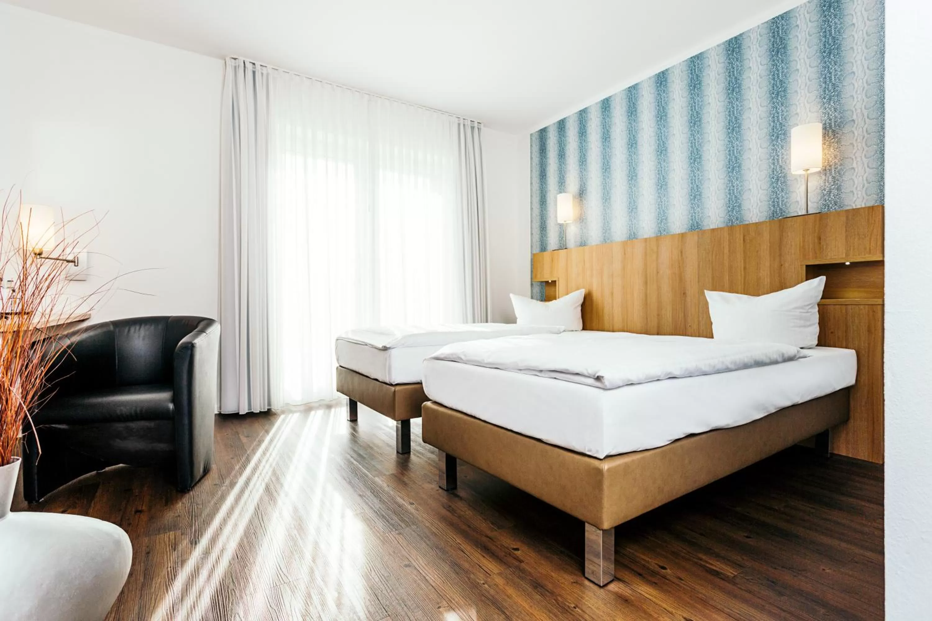 Photo of the whole room, Bed in Hotel Westerkamp