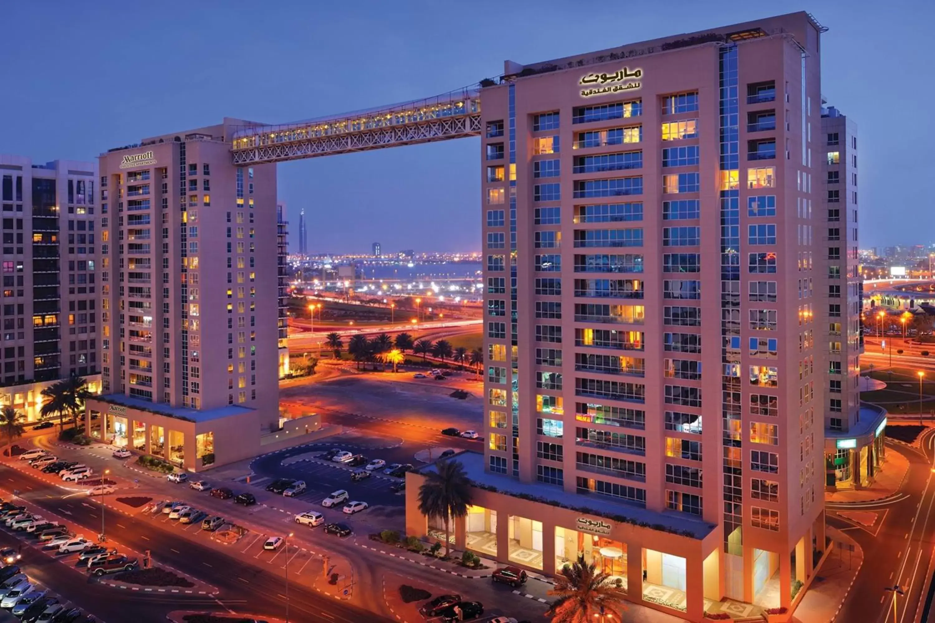 Property building in Marriott Executive Apartments Dubai Creek
