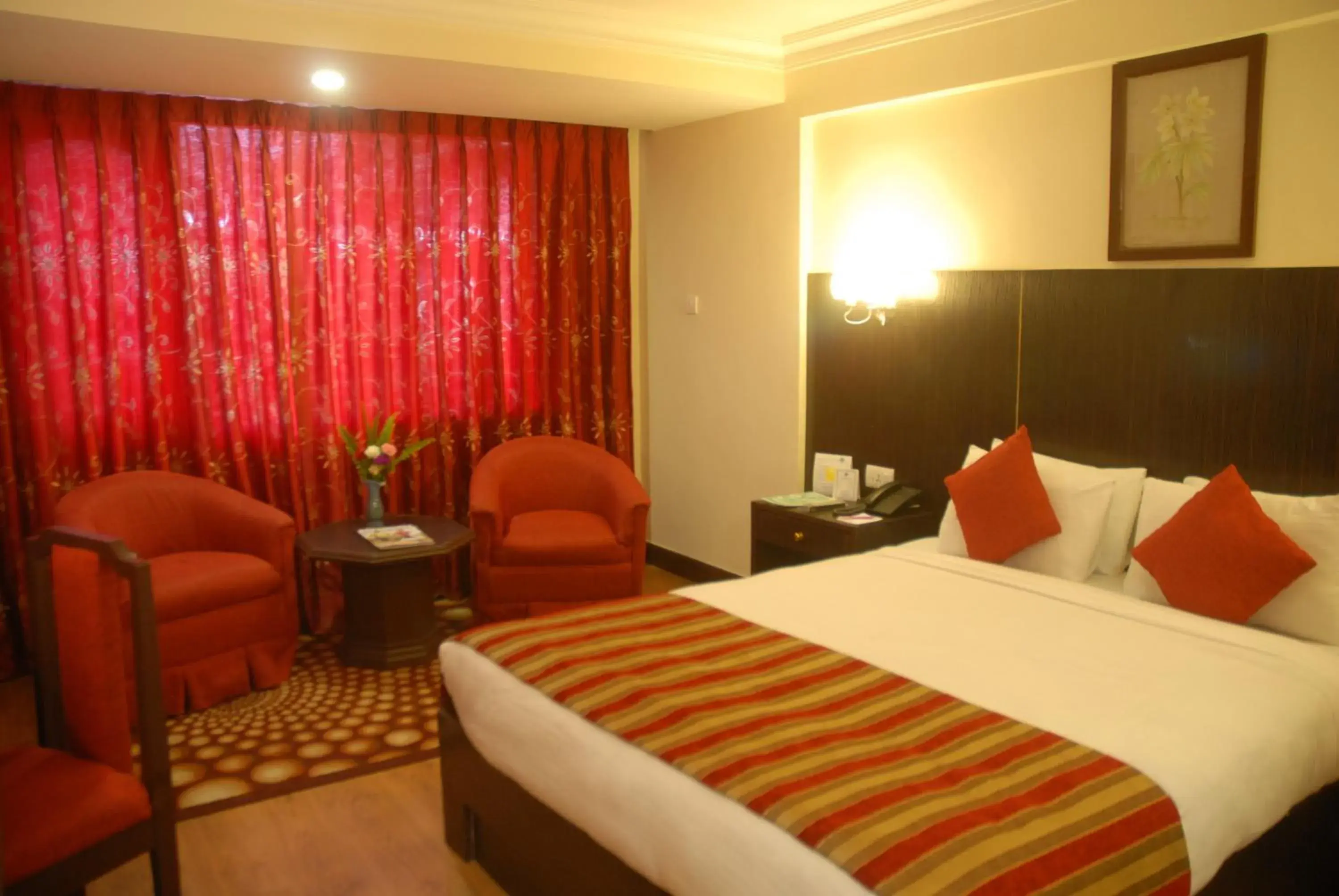 Bed in Hotel Vaishali