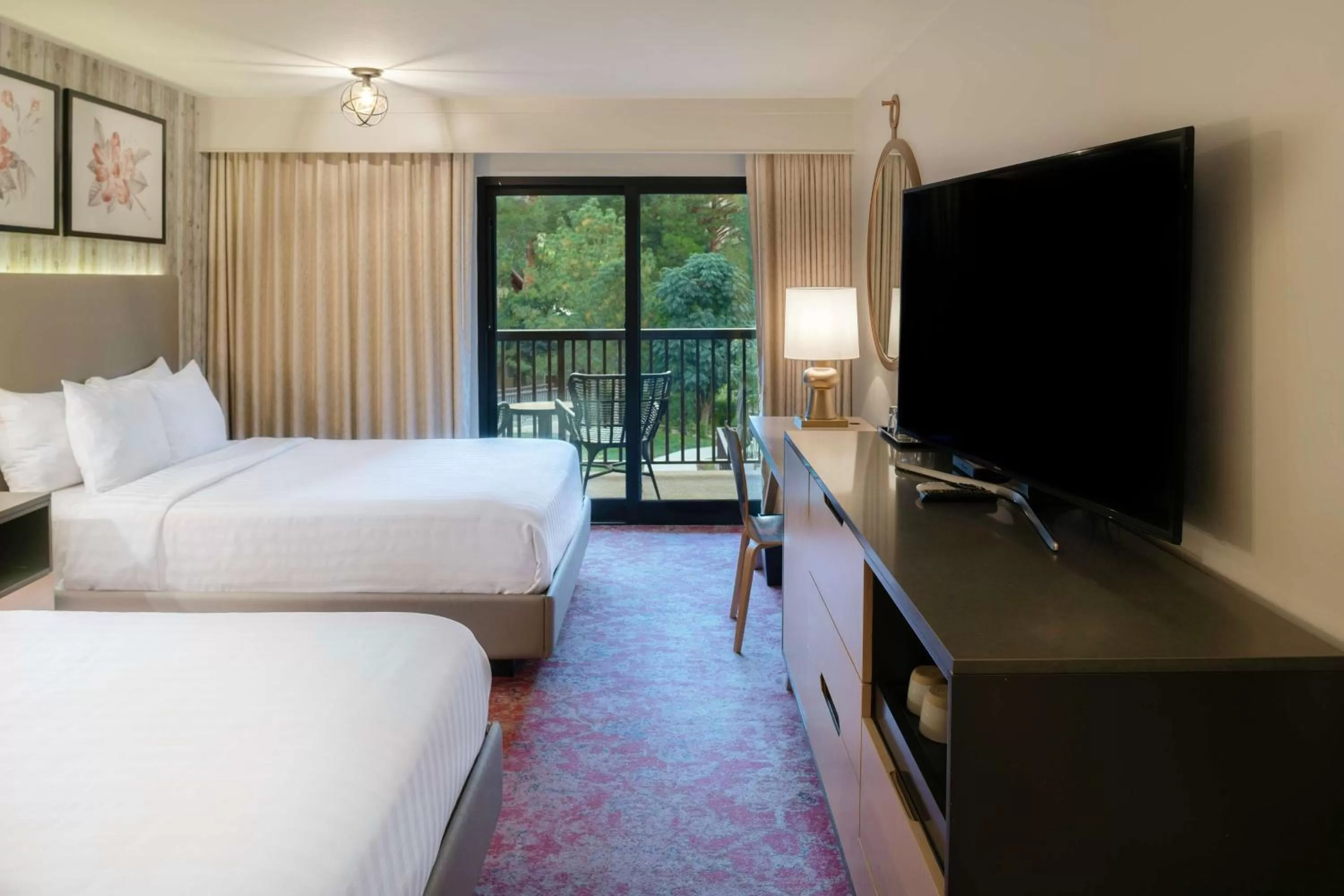 Bedroom, Bed in Cliffrose Springdale, Curio Collection By Hilton