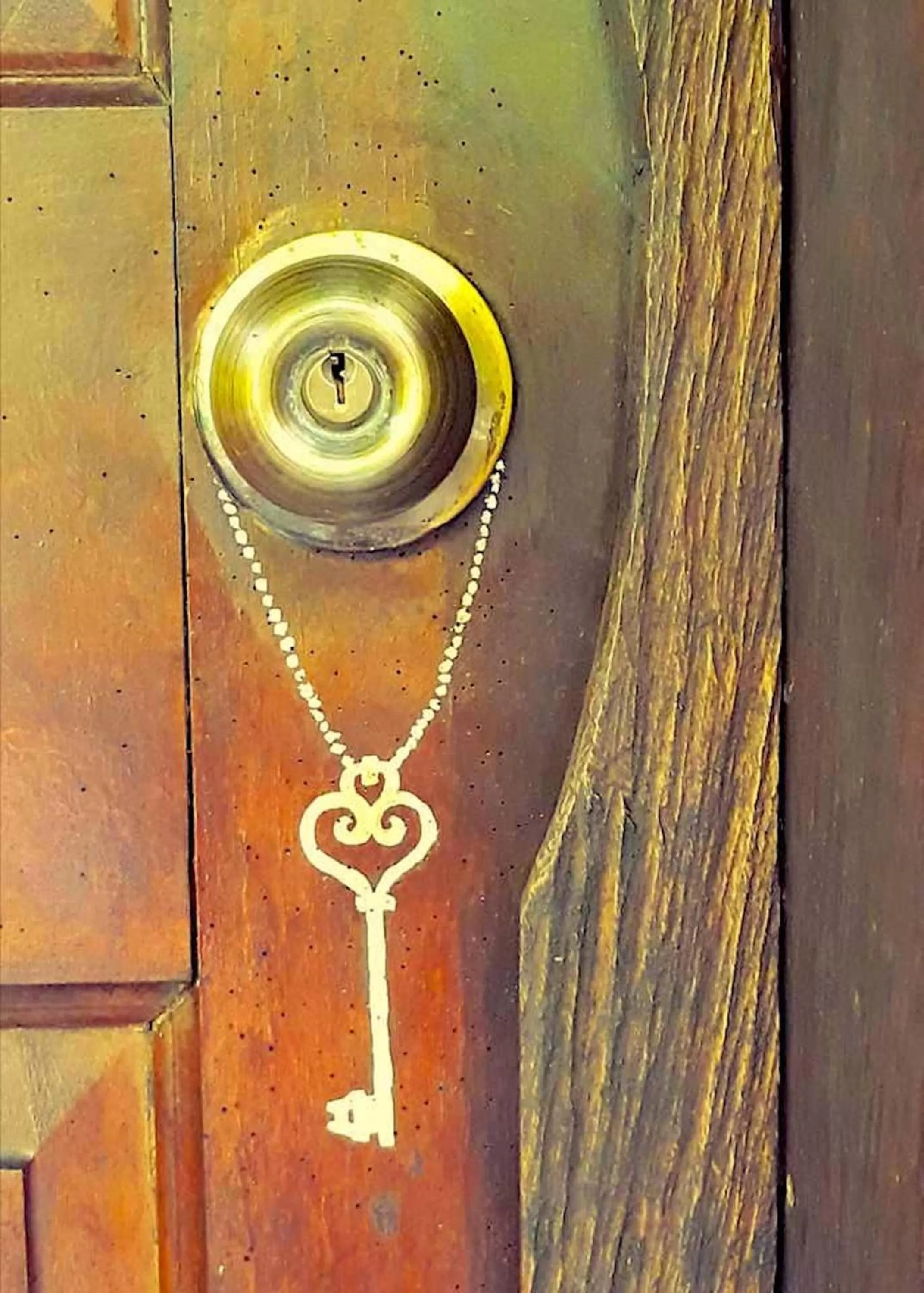 Decorative detail in Cocoa Cottage