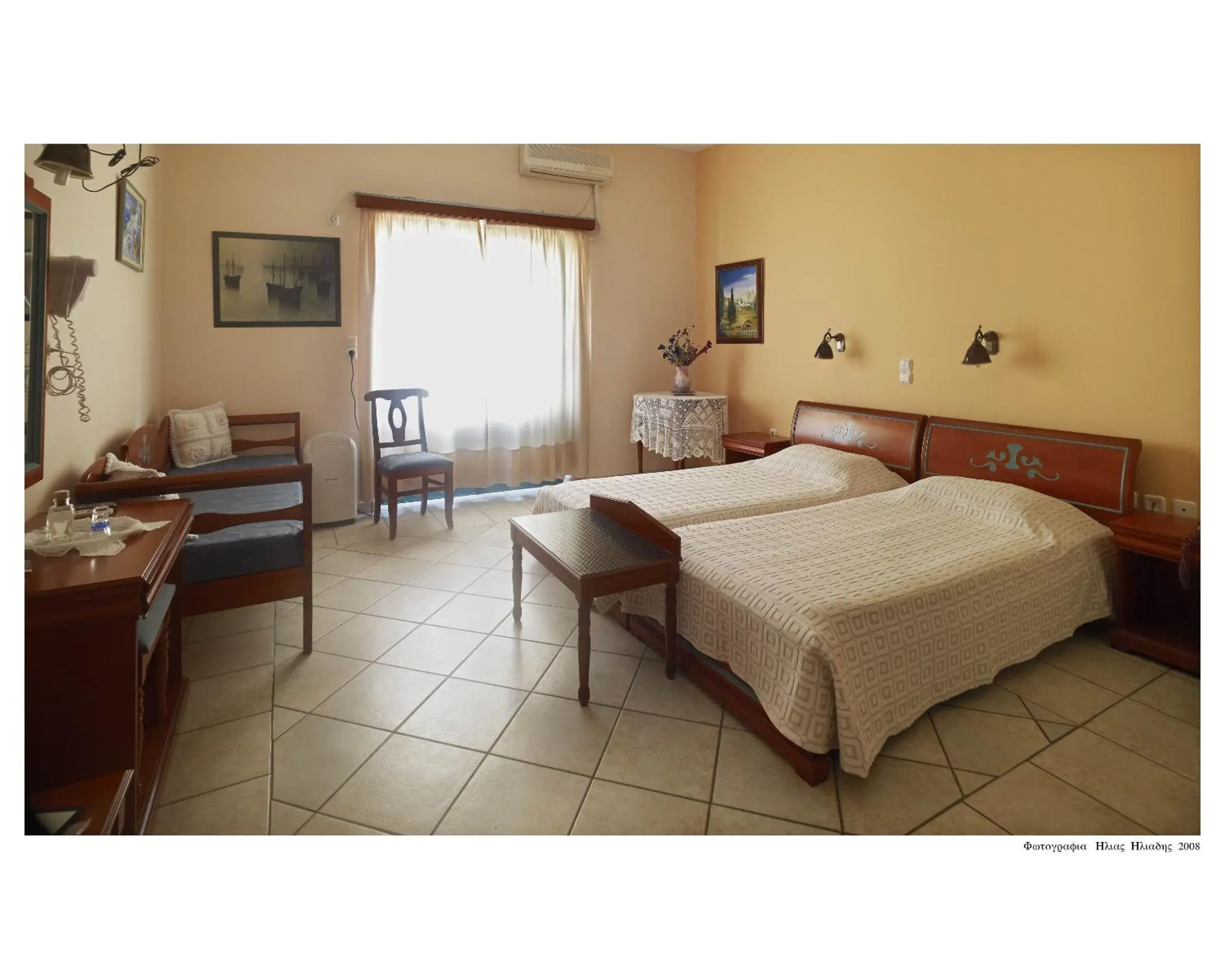 Bedroom, Bed in Apollon Hotel