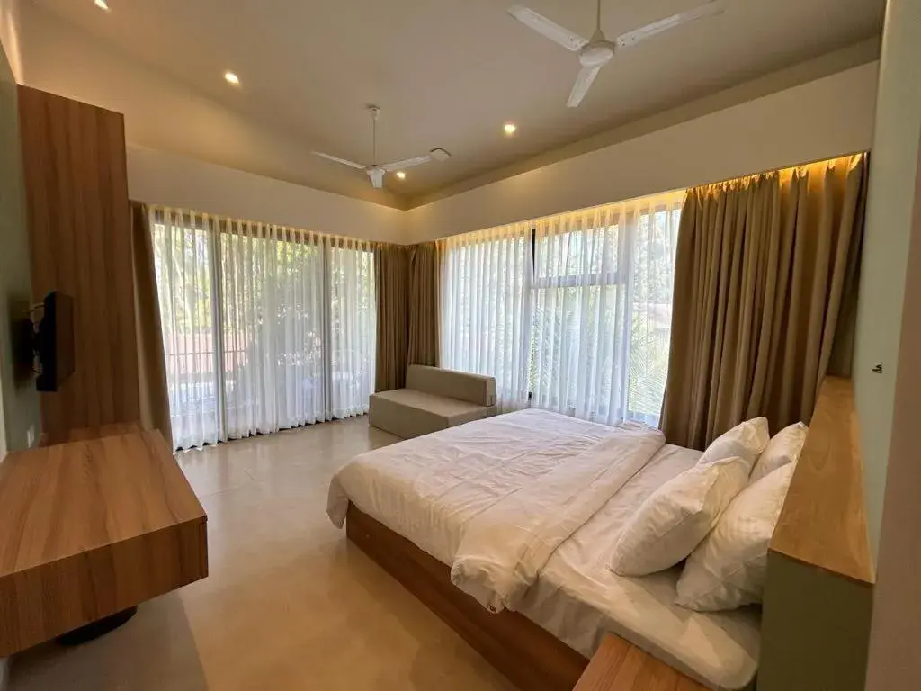 Bedroom in OCEANATURE ALIBAUG