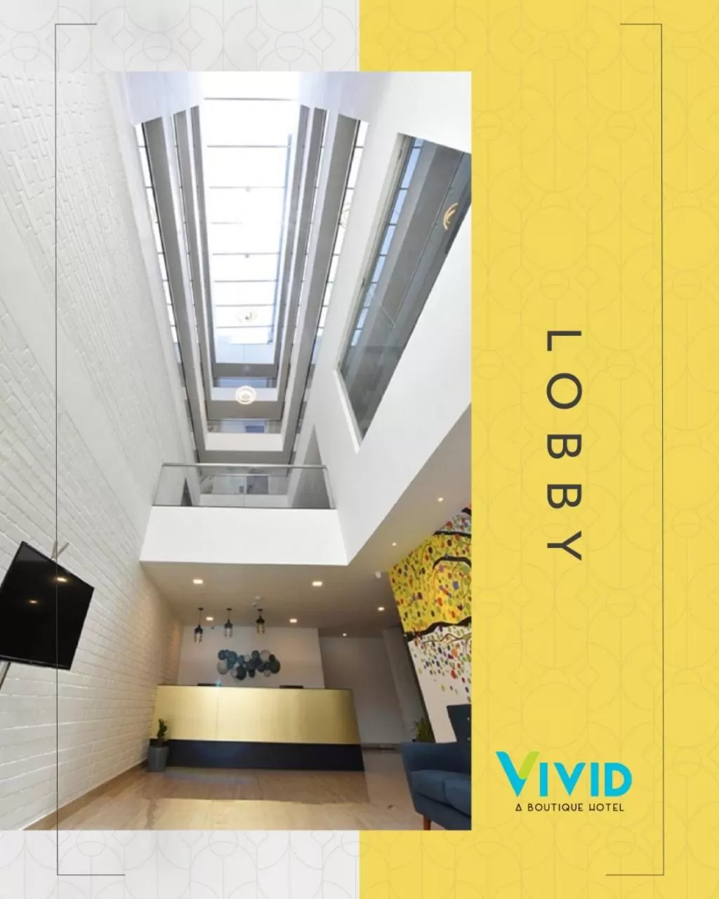 Lobby or reception, Bed in Vivid A Boutique Hotel