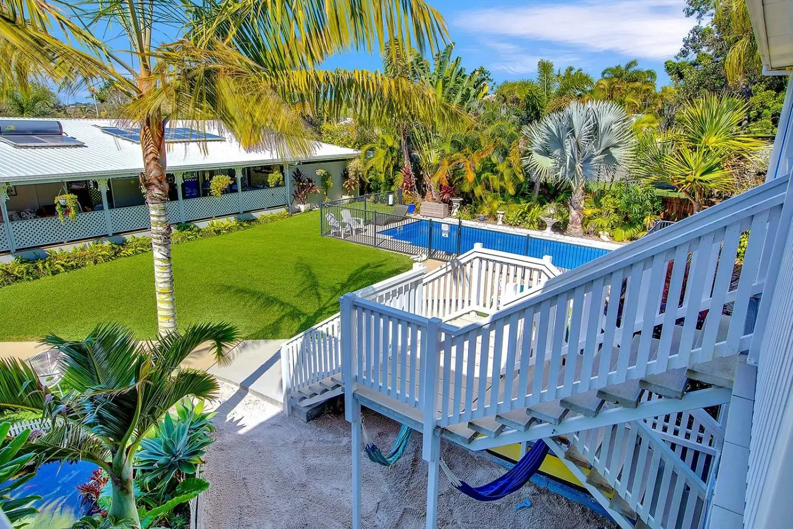 Patio in Coral Inn Boutique Resort