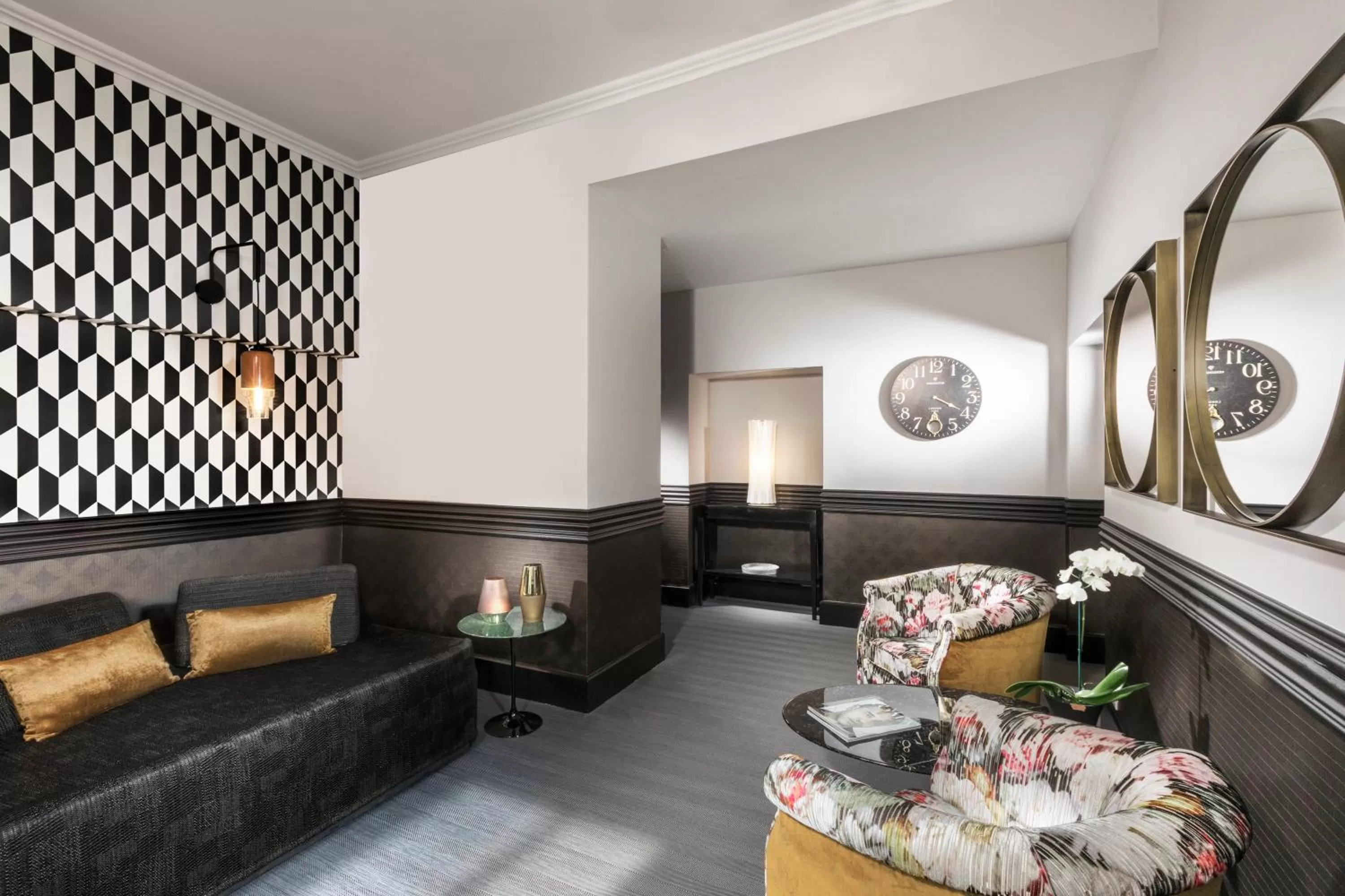 Living room in Hotel Palazzo Manfredi – Small Luxury Hotels of the World