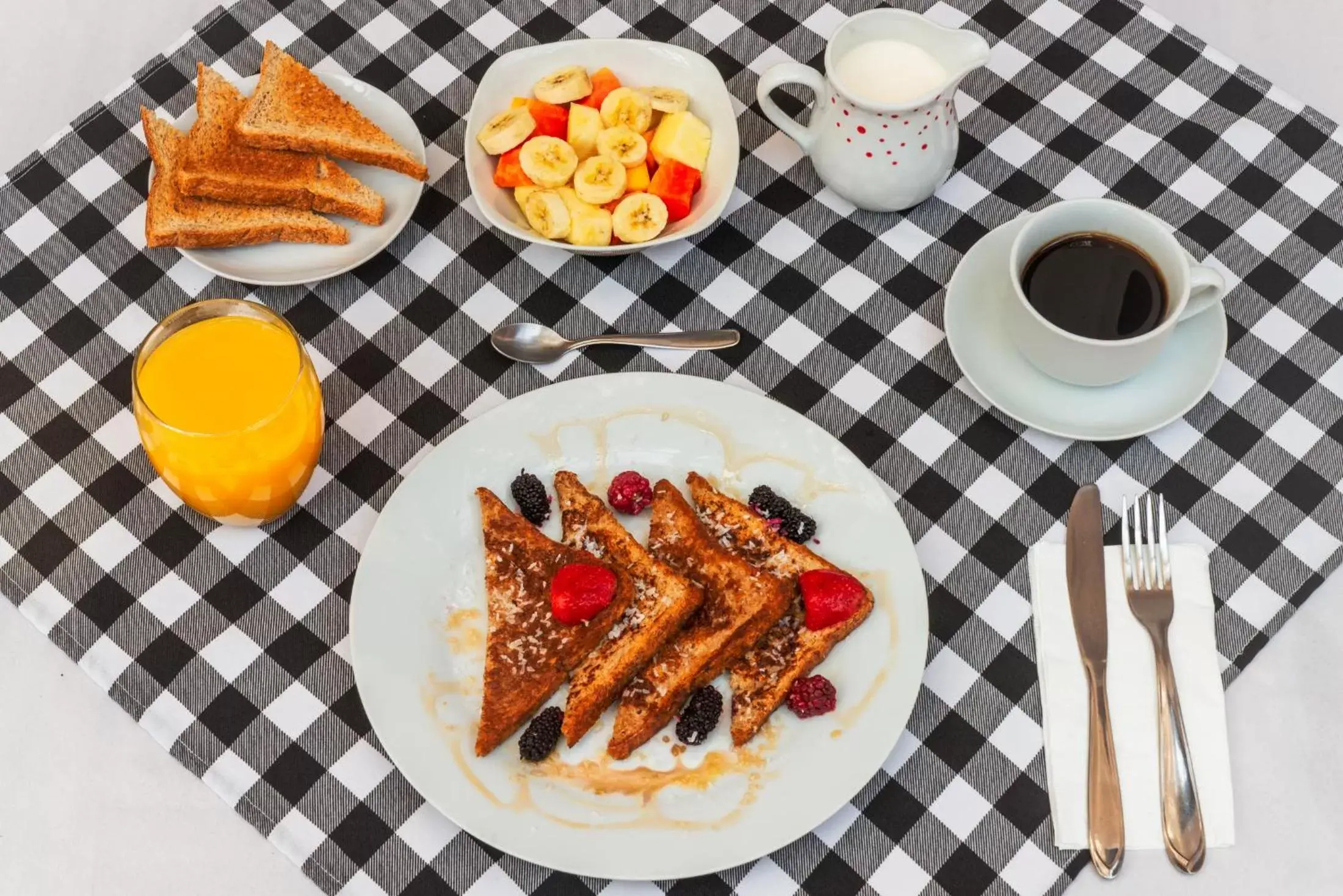 Breakfast in Posada el Quijote