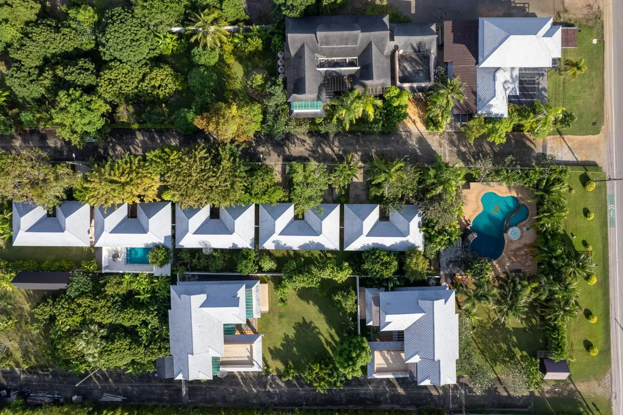 Bird's-eye View in Baan Faa Talay Chan