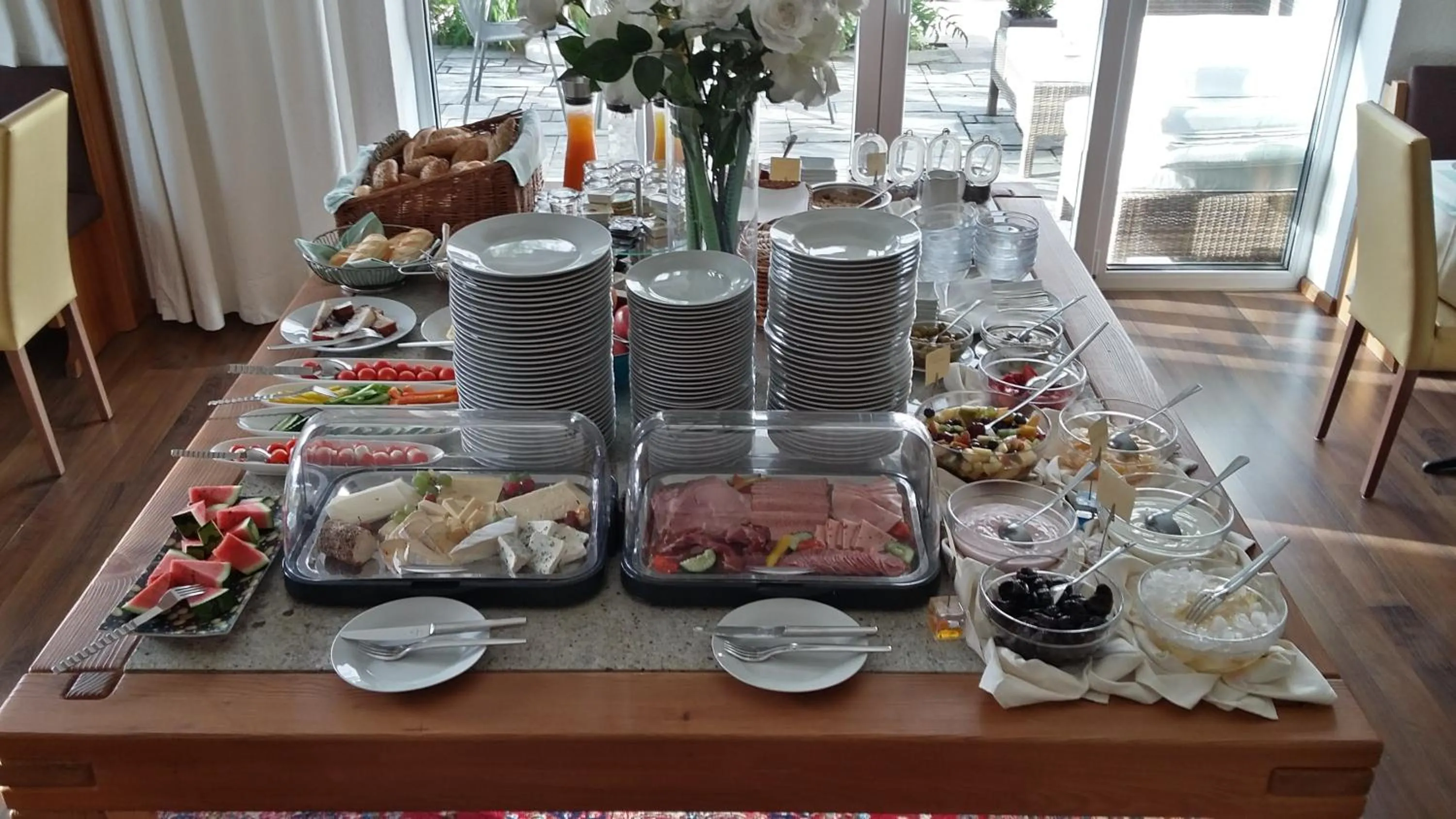 Buffet breakfast in Boutique Hotel Oase