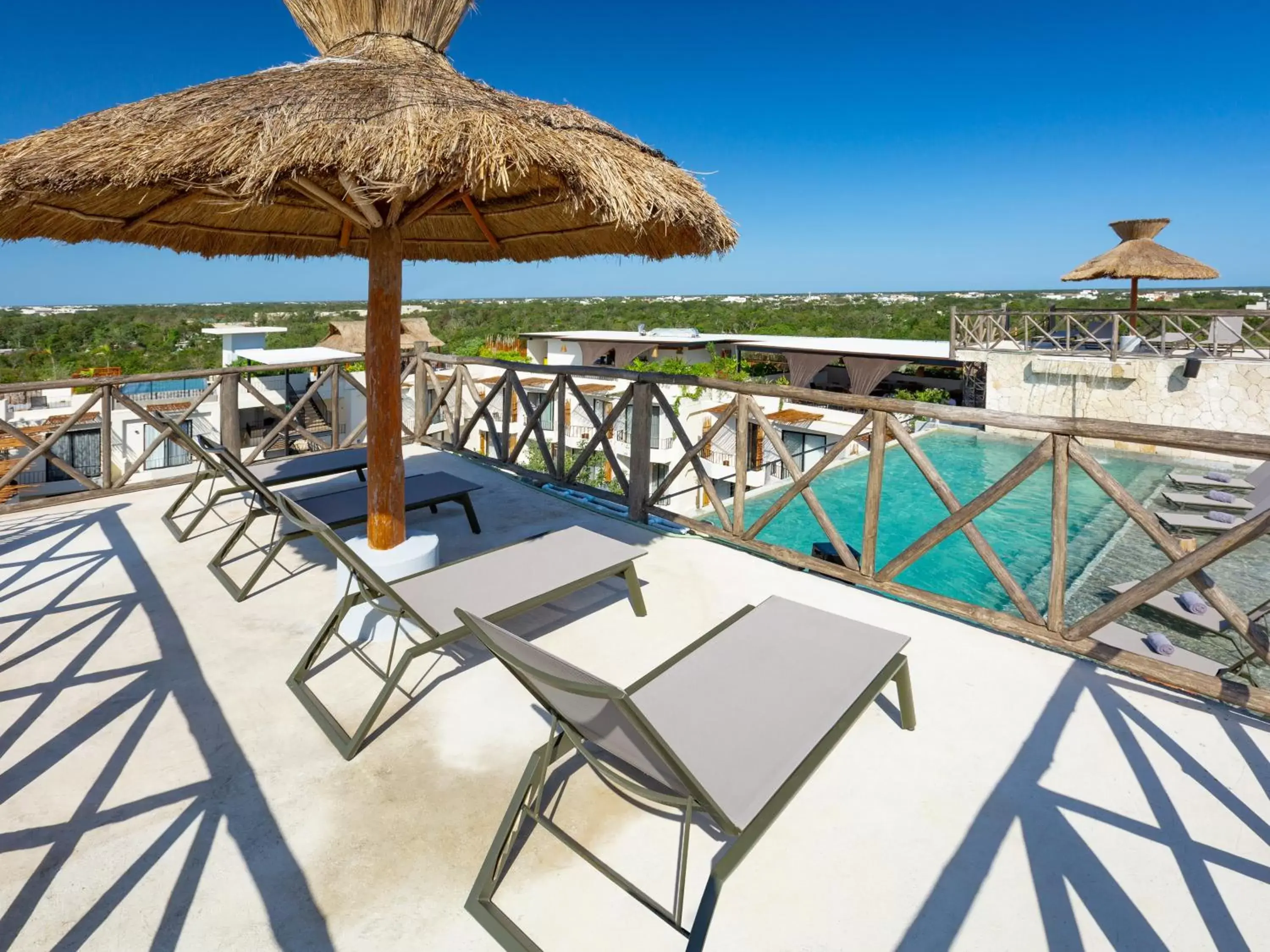 Pool view in Naala Tulum