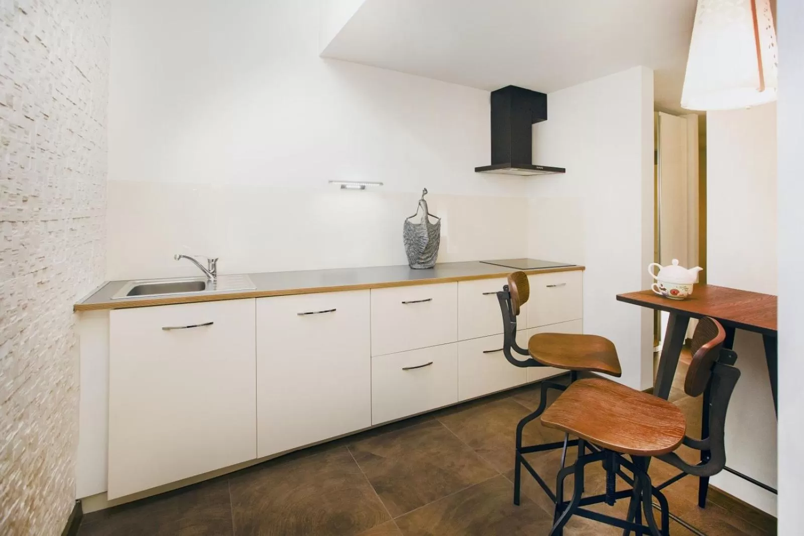 Kitchen or kitchenette in Hotel Inter