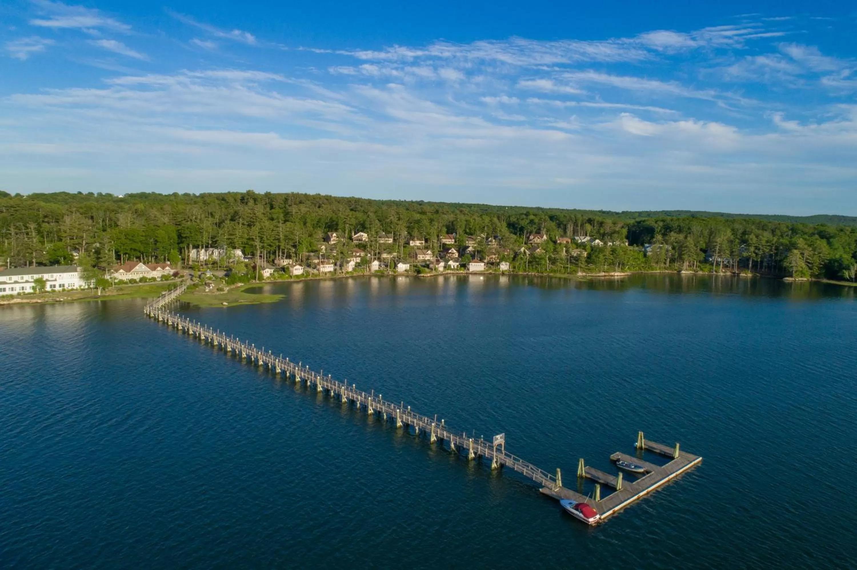 Property building in Sheepscot Harbour Village Resort