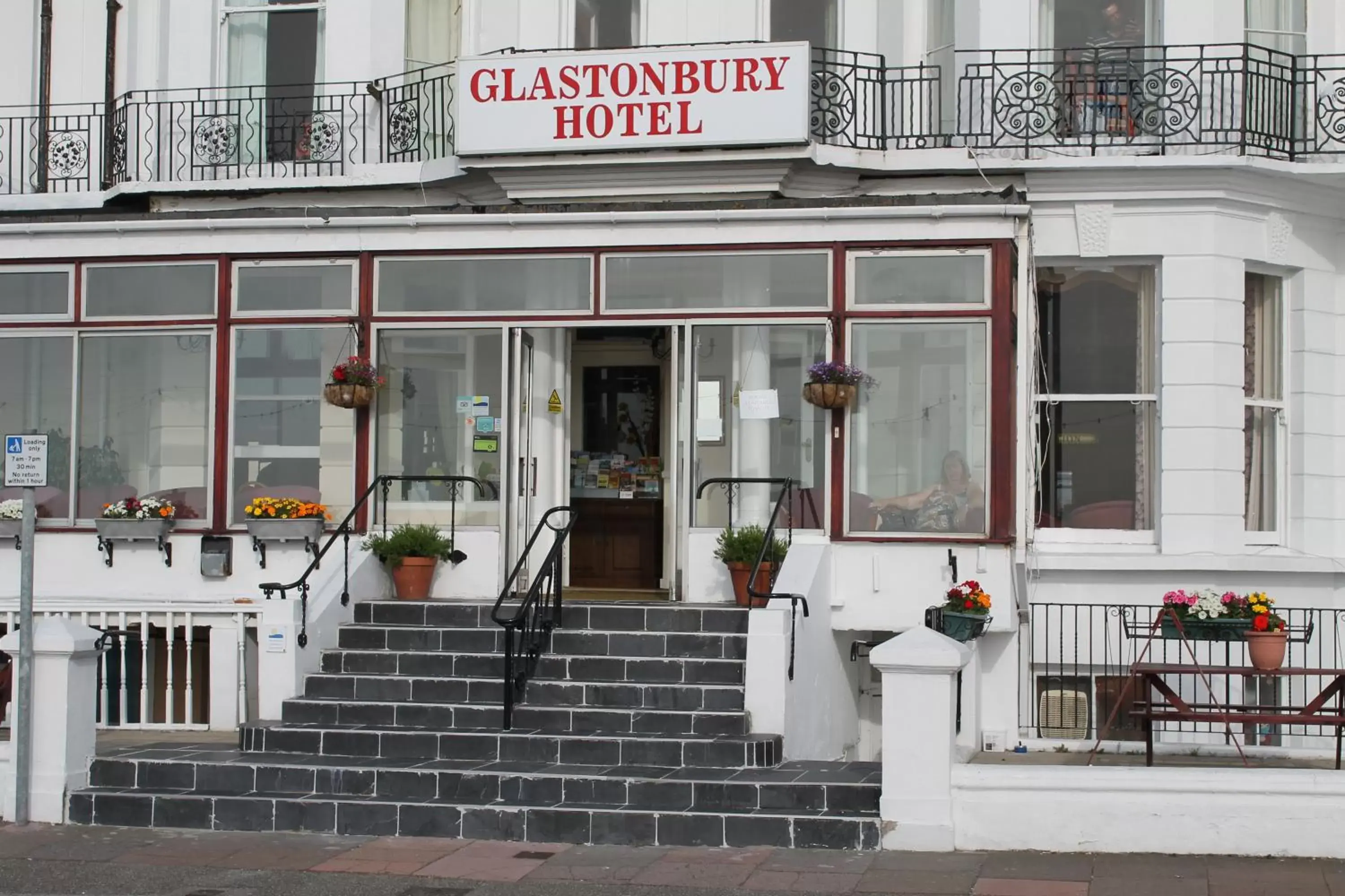 Facade/entrance in Glastonbury Hotel