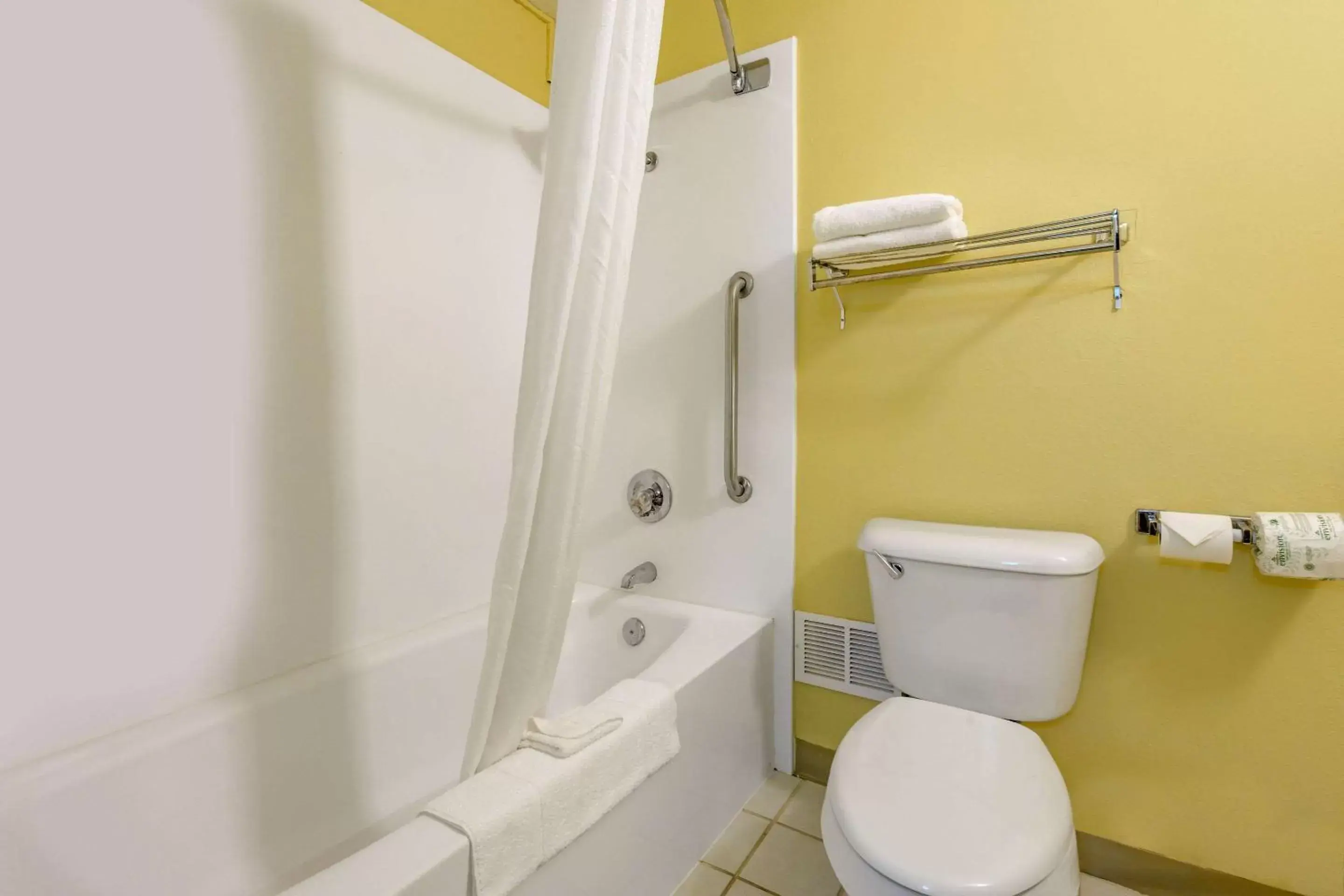 Bathroom in Econo Lodge Inn & Suites Triadelphia