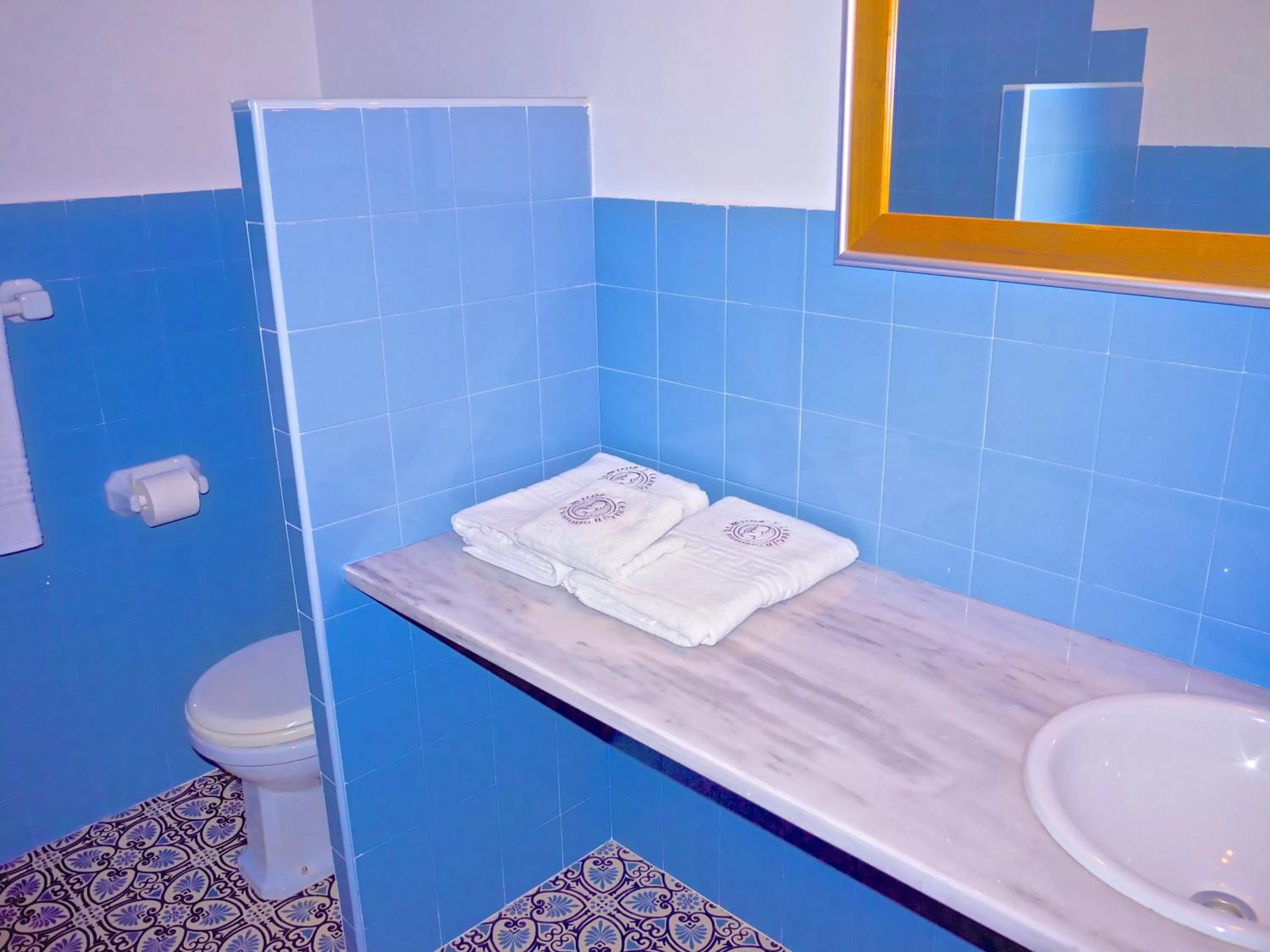 Bathroom in Olmitos 3 Hotel boutique, Casa-Palacio