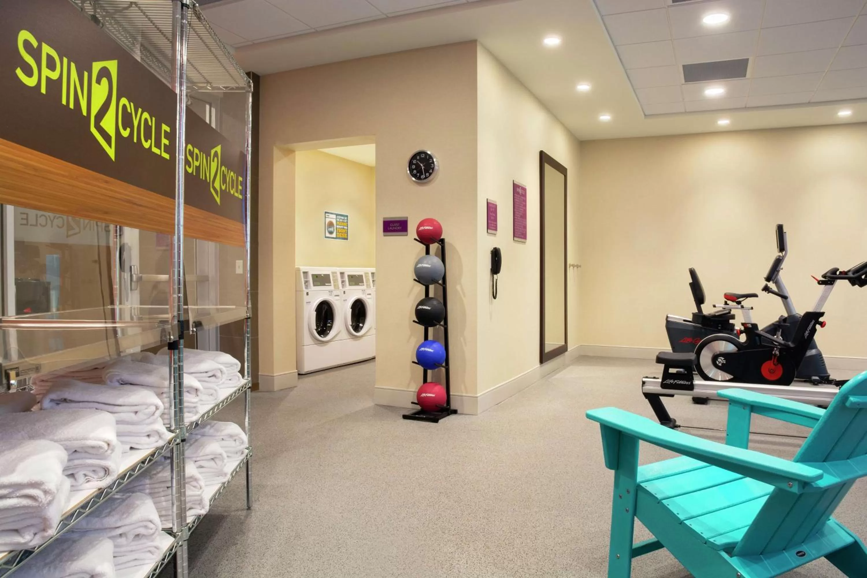 Fitness centre/facilities in Home2 Suites By Hilton Indianapolis Greenwood