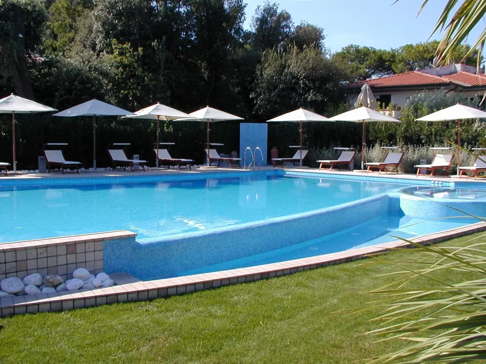 Garden, Swimming Pool in Hotel Bristol